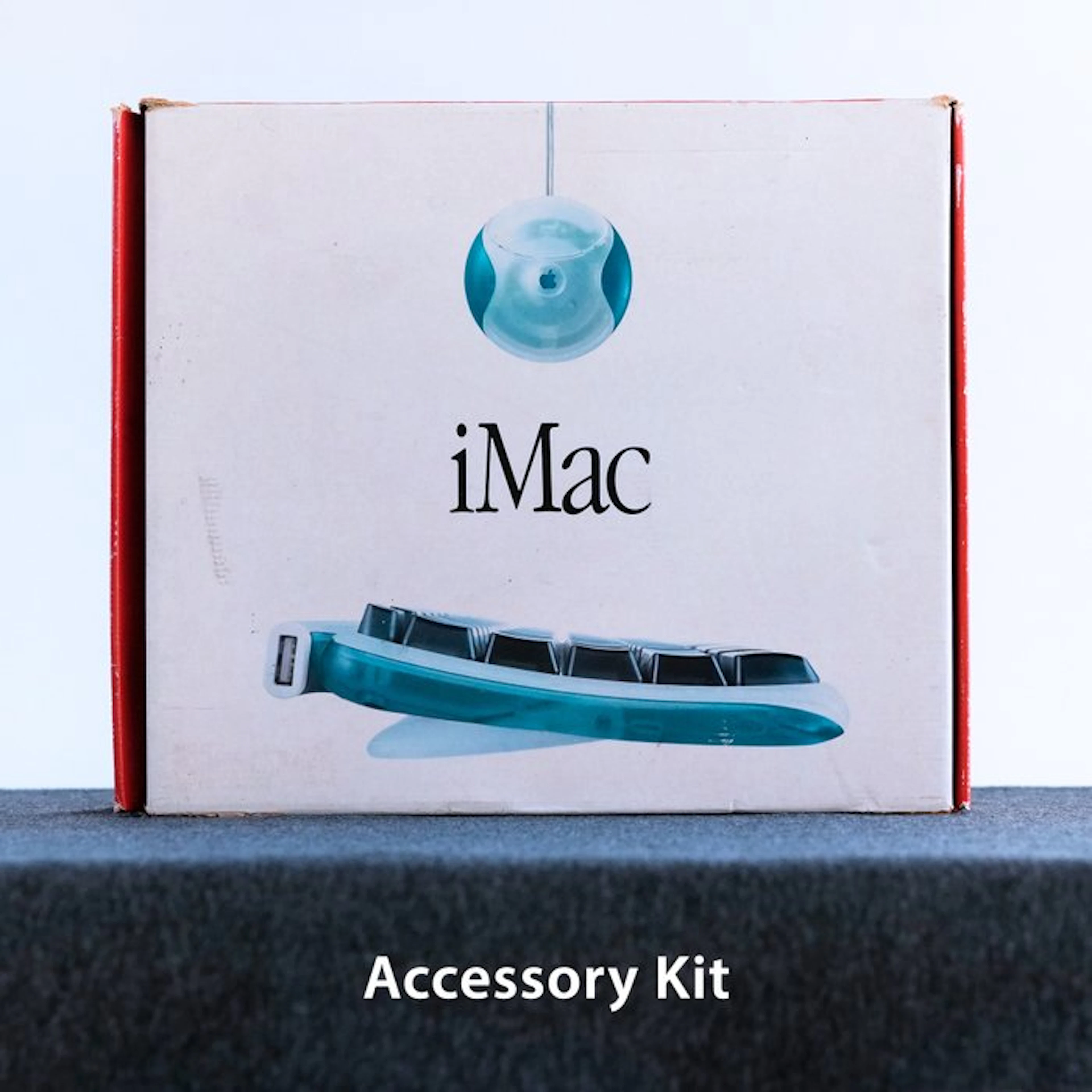 Apple iMac G3 Bondi Blue Accessory Kit – Complete Box –...
