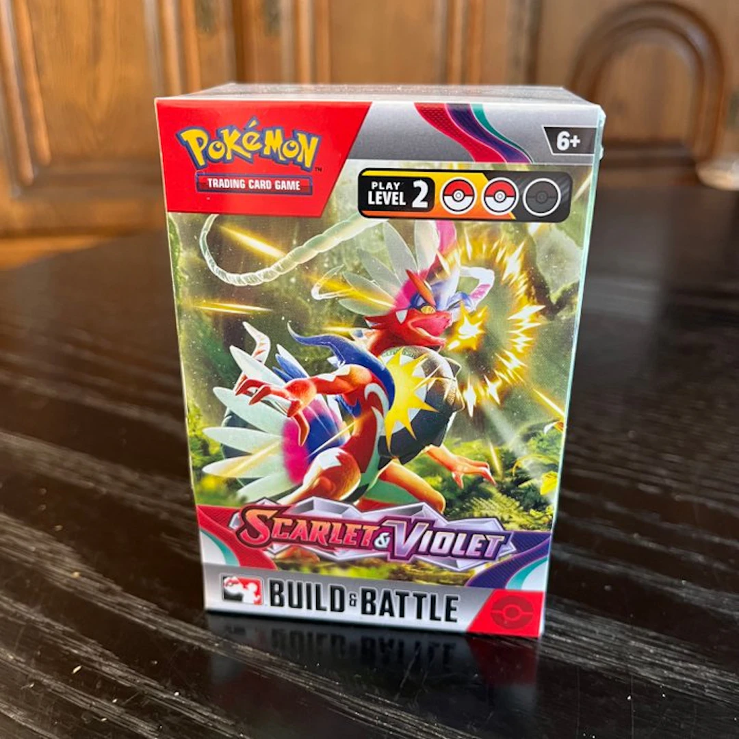 Sealed box - SCARLET & VIOLET BOOSTER BUNDLE BUILD & BATTLE BOX