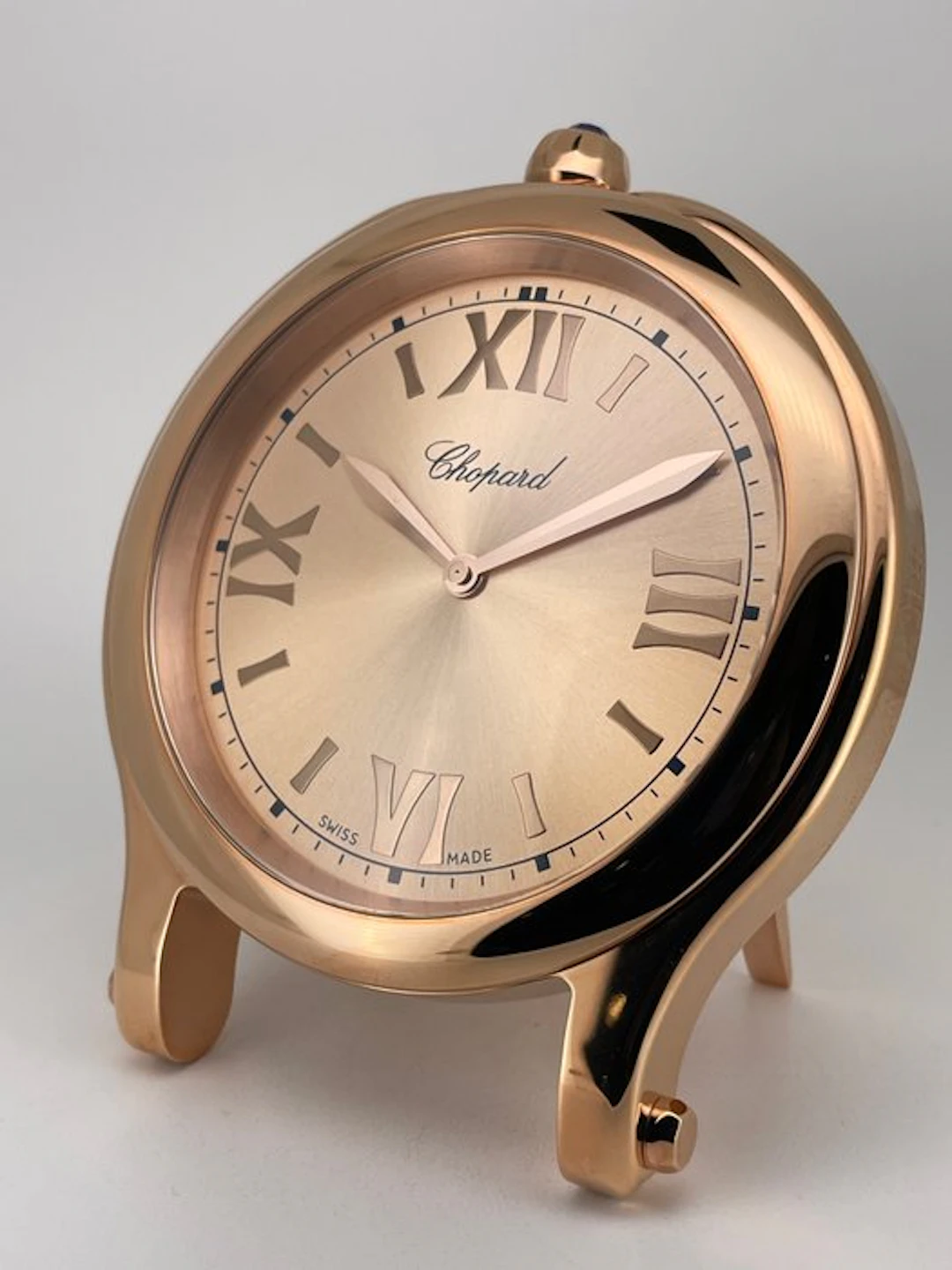Table clock - Chopard - Contemporary Steel