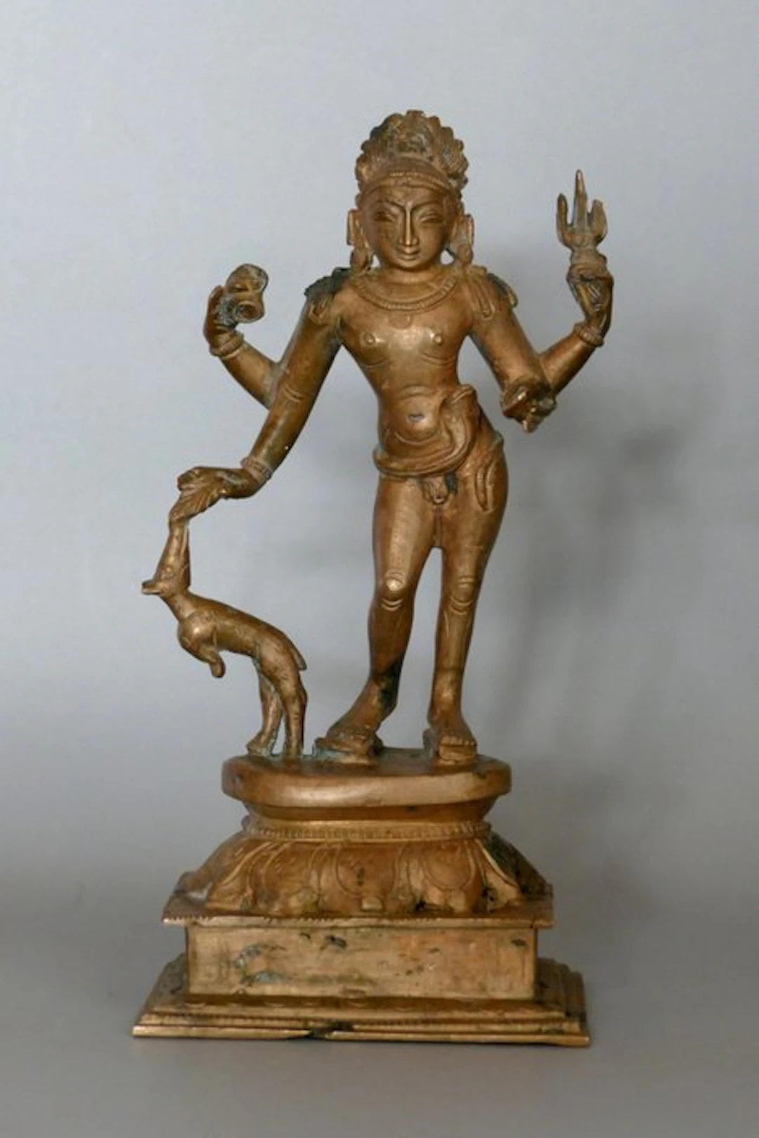 Lord Shiva - Bronze - India - 19th-20th century