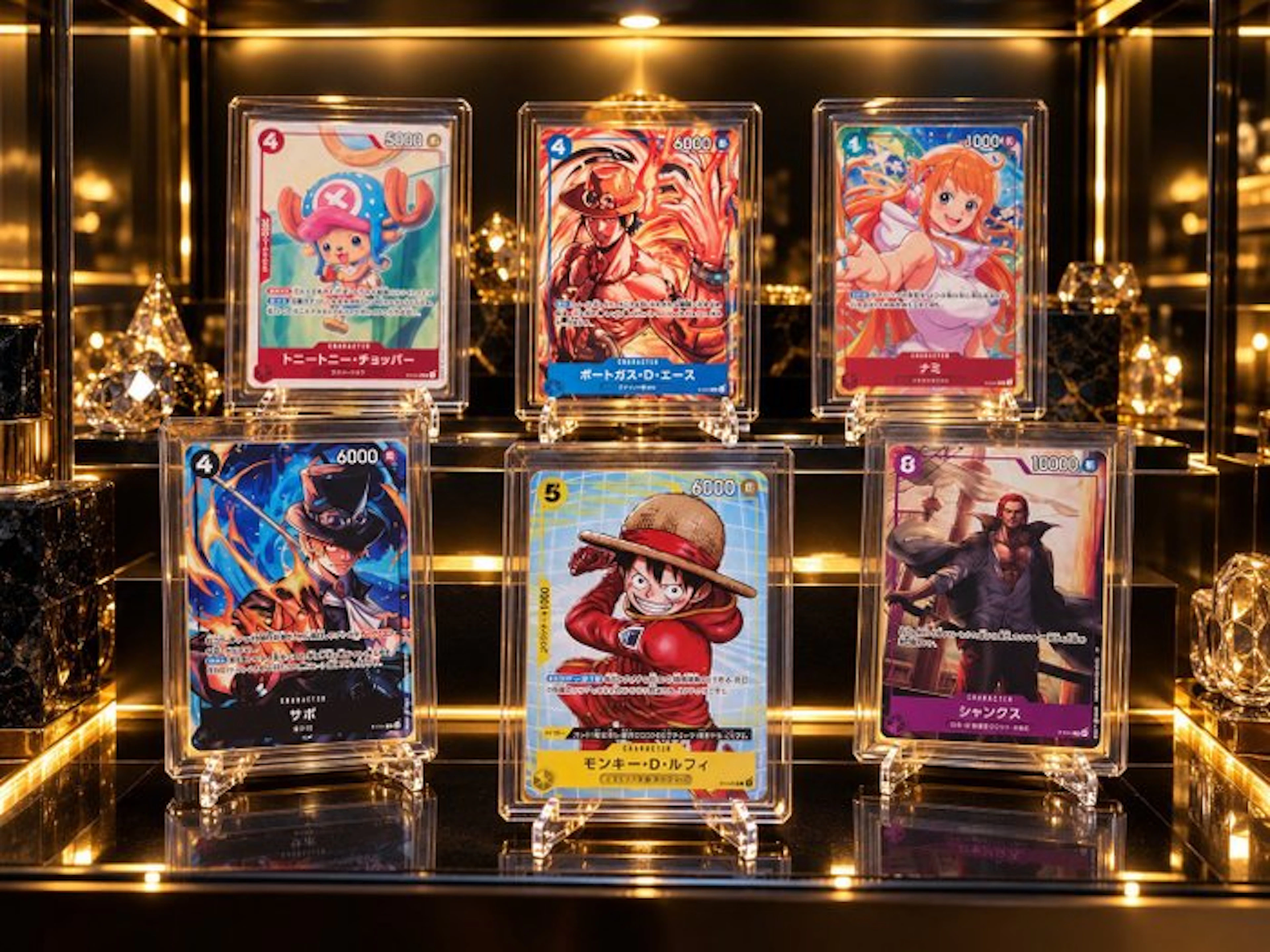 Bandai - 6 Card - One Piece - Monkey D