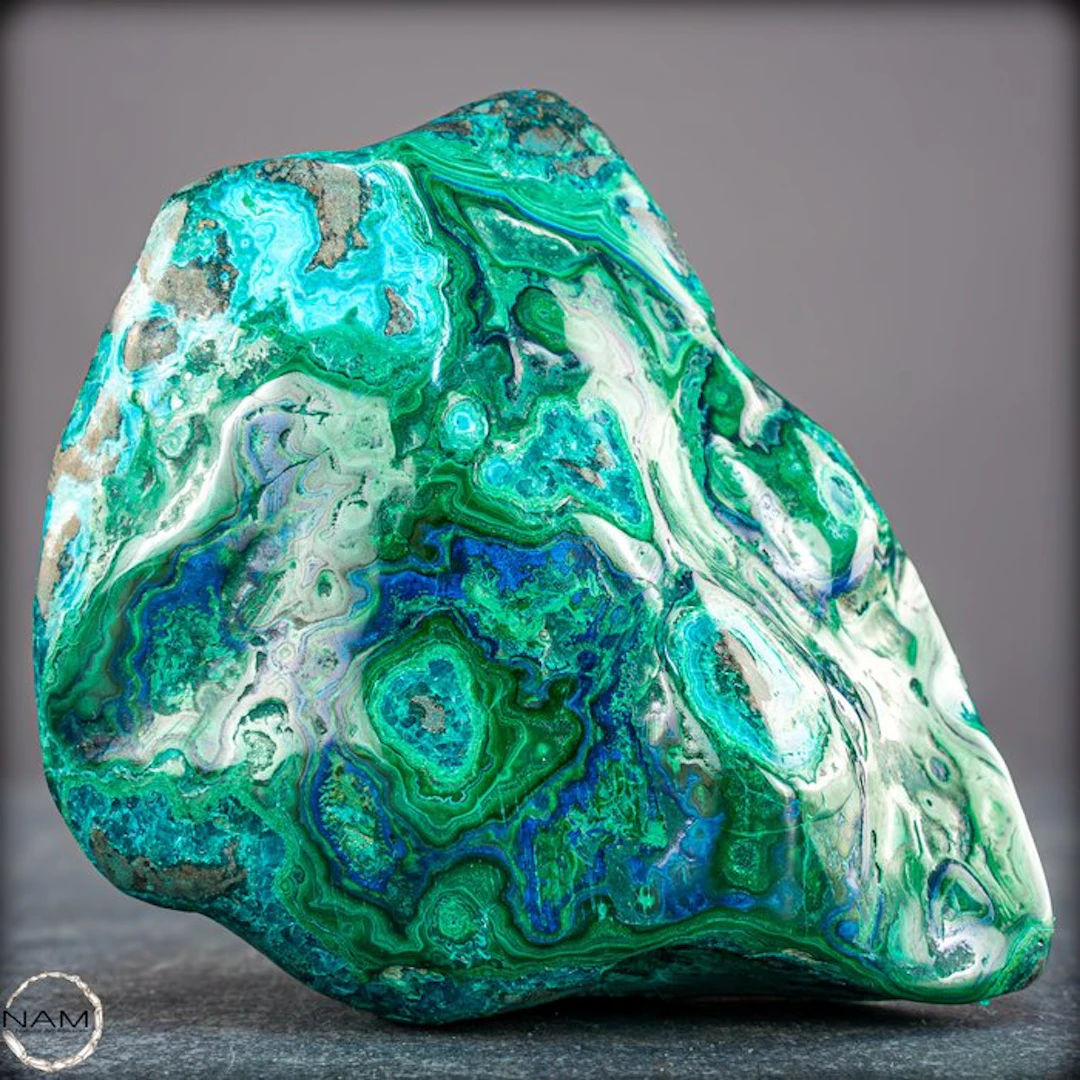 Natural azurite