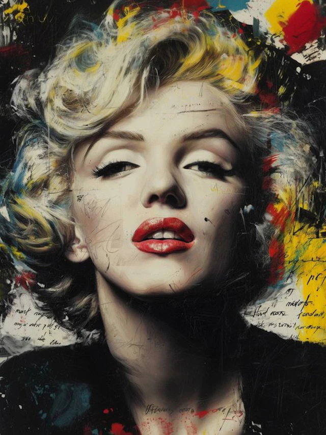 Canvas Fit - Alberto Ricardo - La tentación de la cámara. Marilyn"