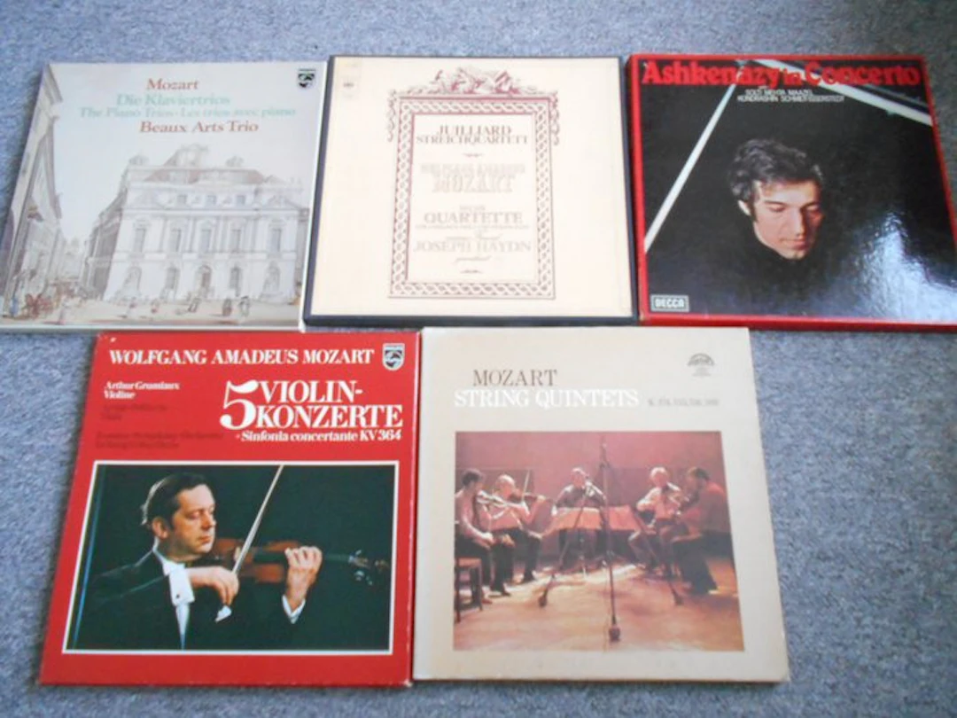 Mozart - Multiple artists - 5 Boxsets : Mozart: Grumiaux
