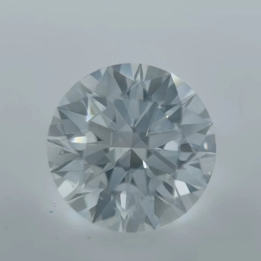 1 pcs Diamond (Natural) - 0.50 ct - Round - E - SI2...