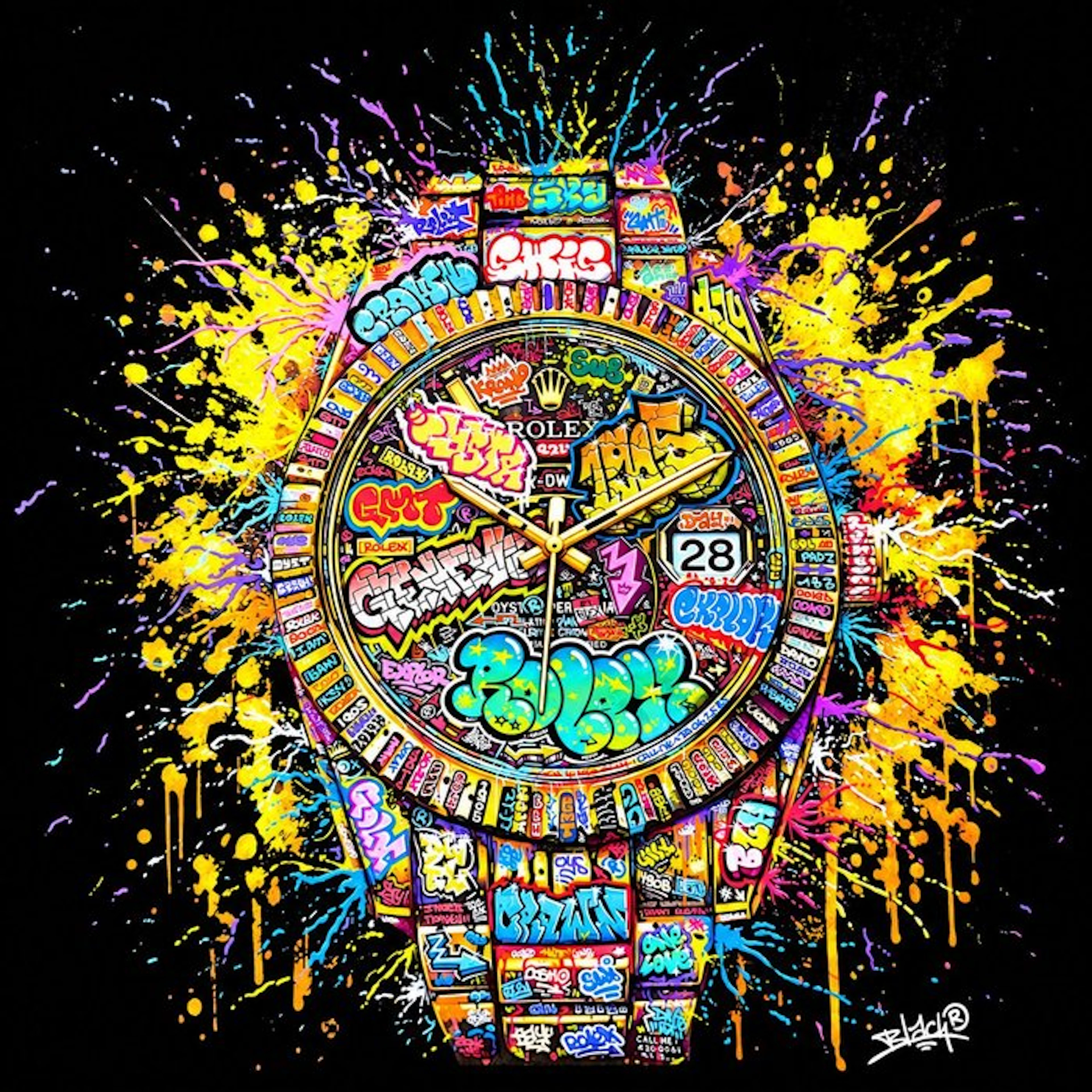 Maxime Blachere - Rolex Got Vandalised