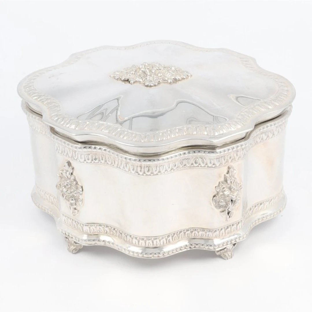 Judaica - .925 silver - 1970-1980 - etrog box