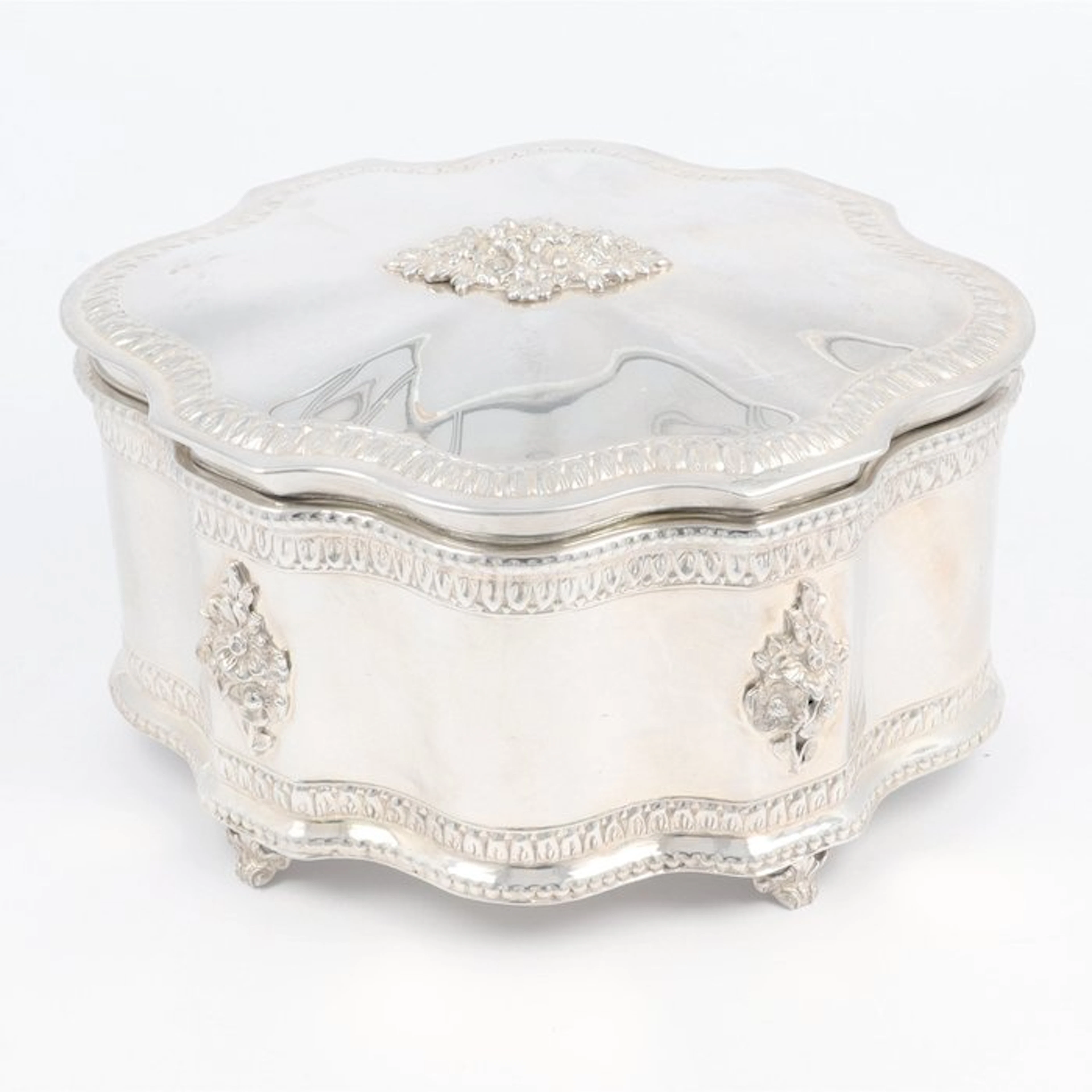 Judaica - .925 silver - 1970-1980 - etrog box