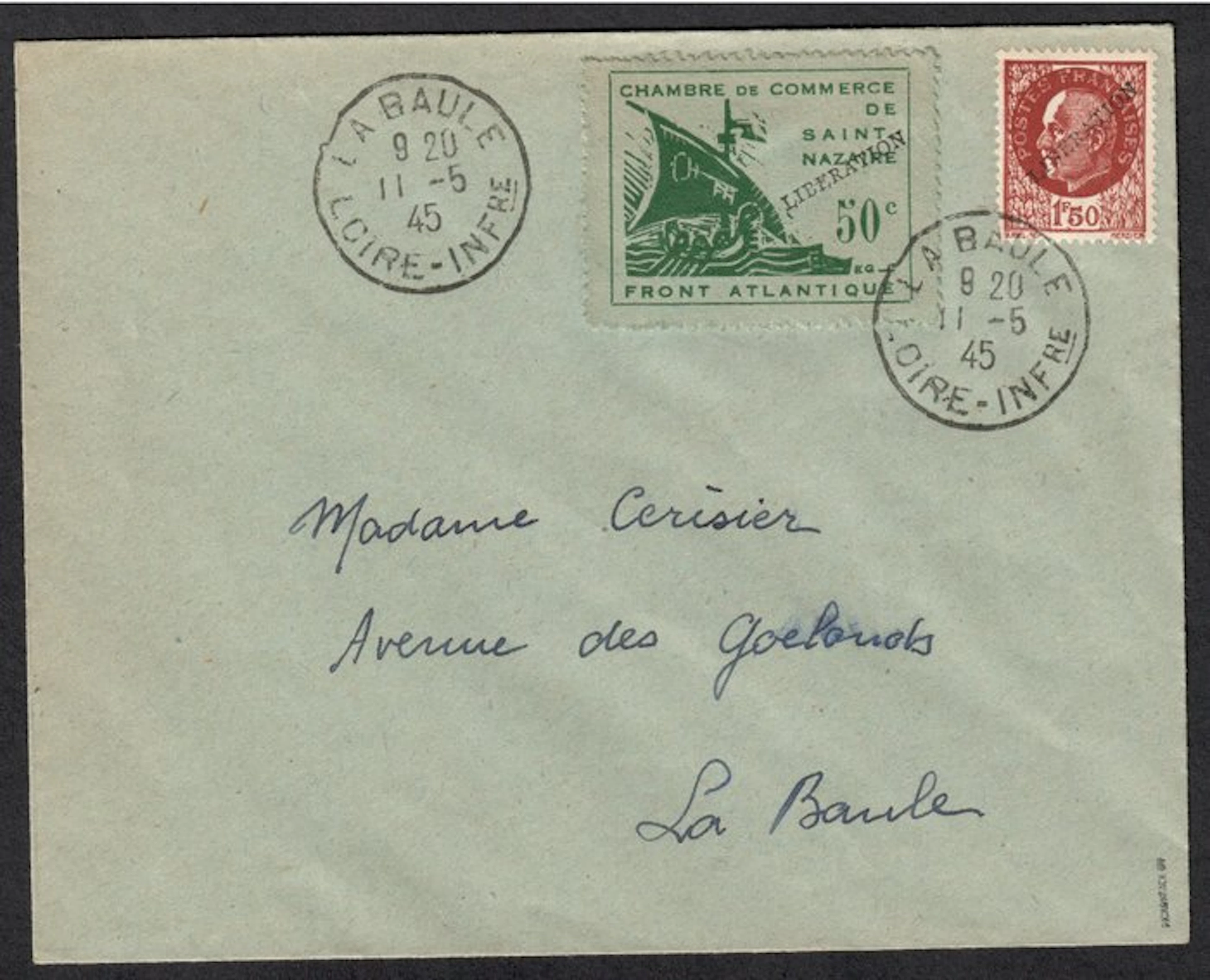 German Empire - Occupation of France (1941-1945) 1945...