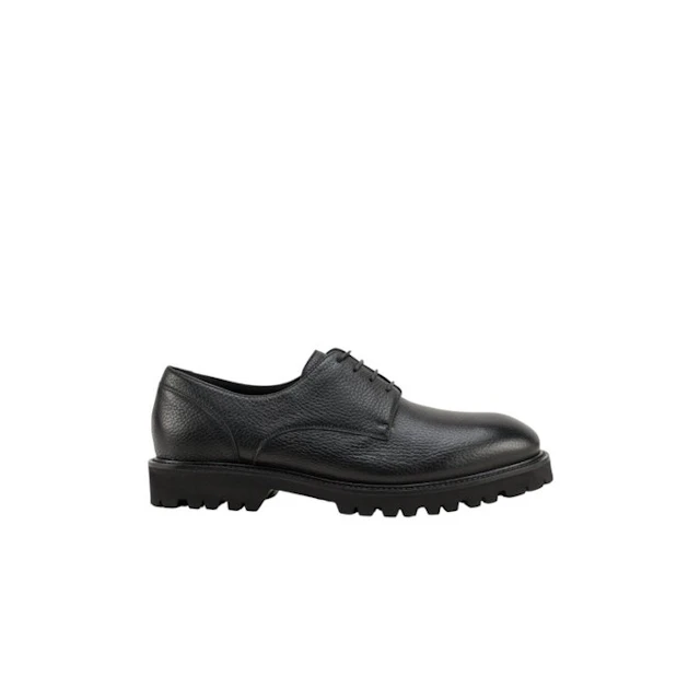 TESTONI - 8 UK - 42 IT - "Custoza" Derby Deer + Fur...