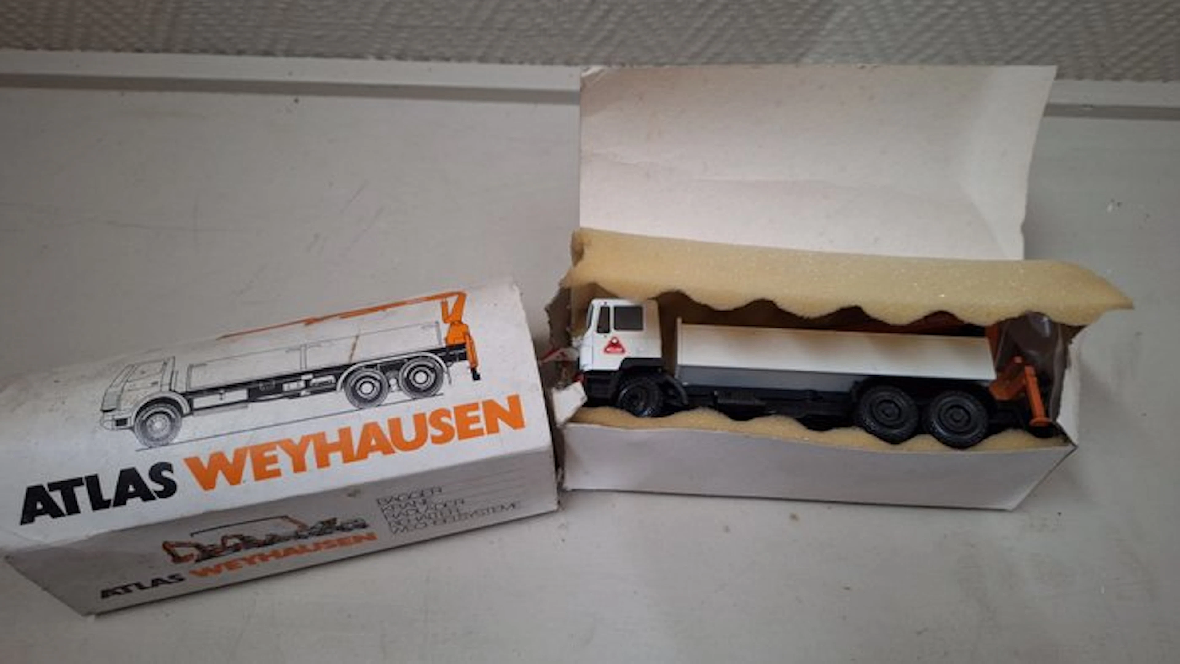 Atlas 1:50 - Model truck - MAN vrachtwagen met ATLAS kraan