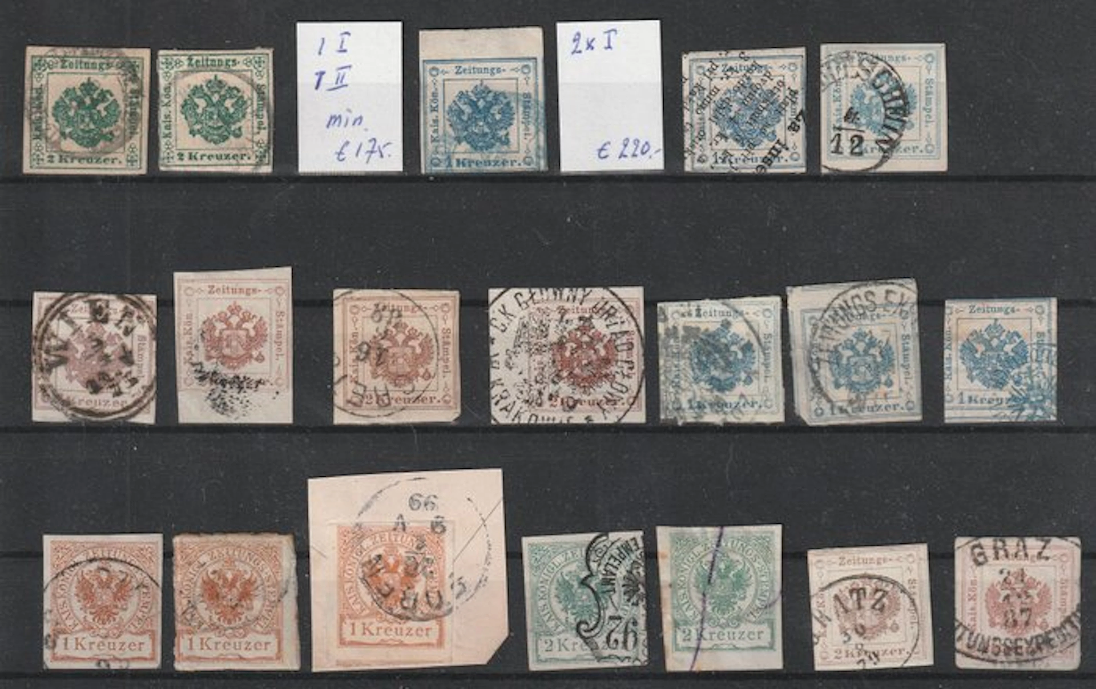 Austria 1851/1915 - Classic selection...