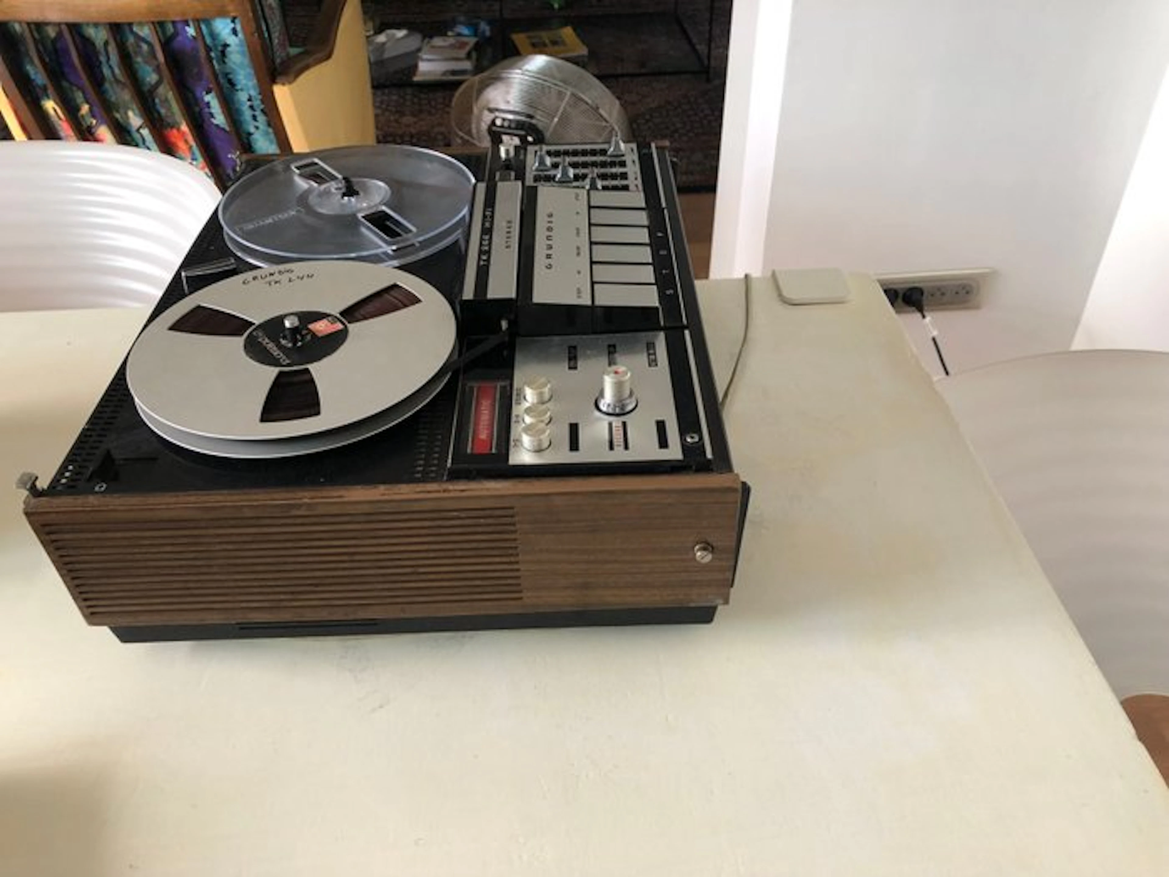 Grundig - TK 244 Reel to reel deck 18 cm