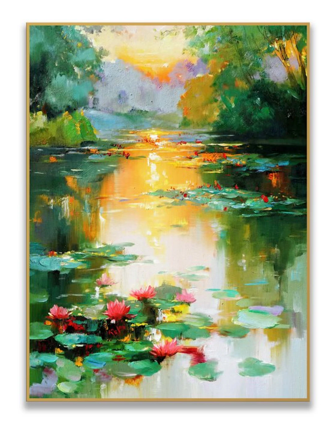 Stefano - Lotus Pond at Dusk