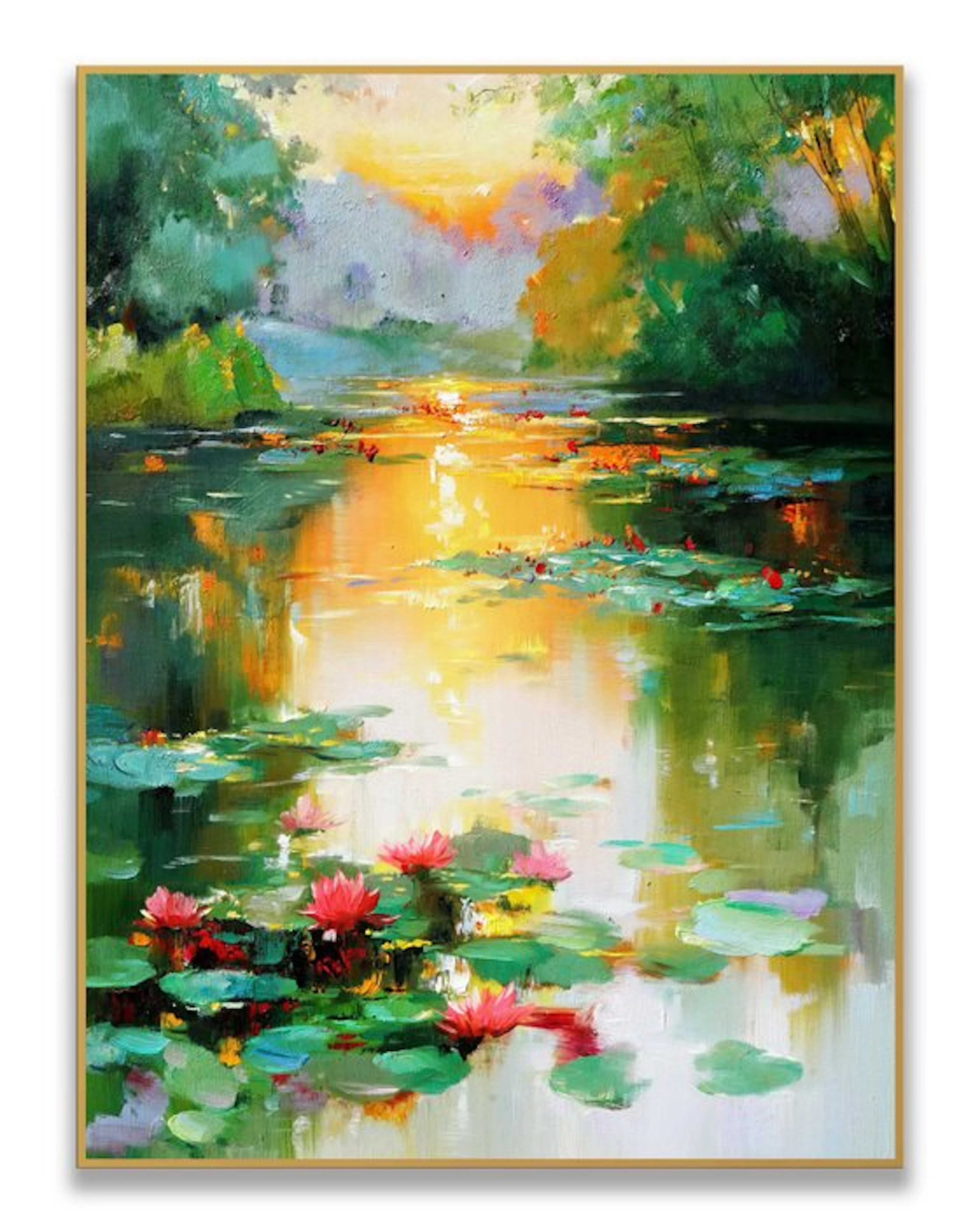 Stefano - Lotus Pond at Dusk