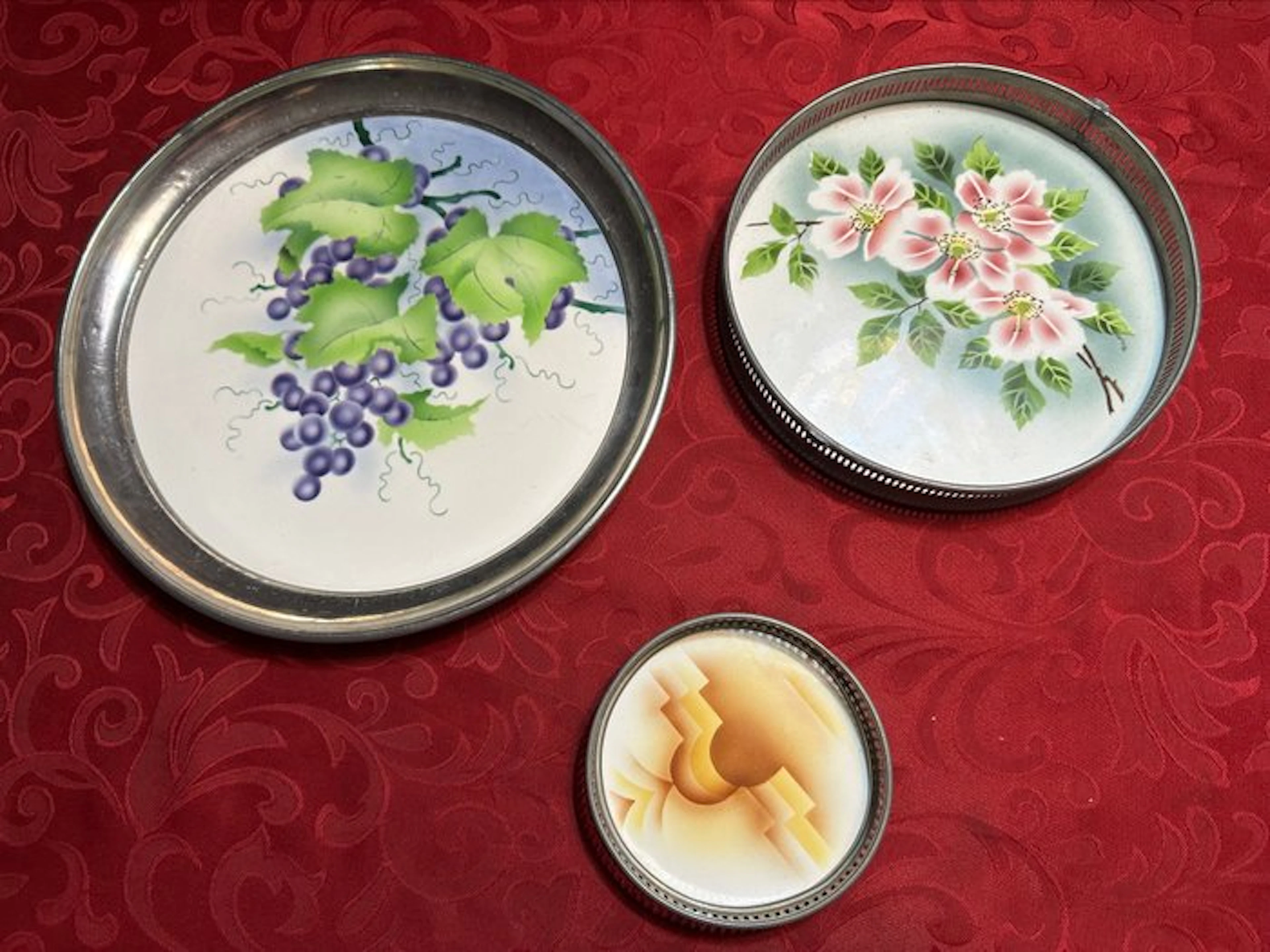 Themed collection - Art Deco / Art Nouveau Three Coasters...