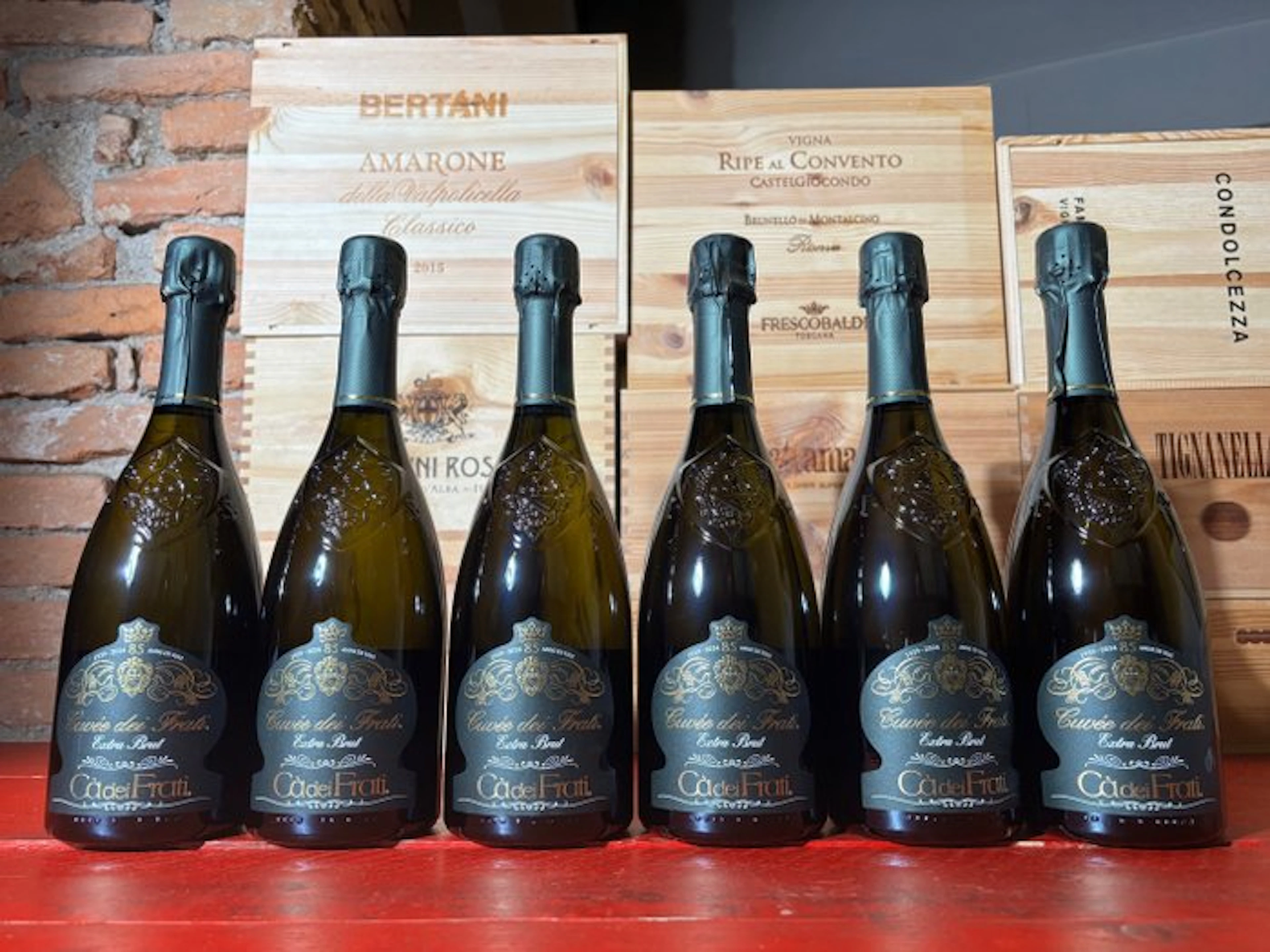 Cà Dei Frati, Metodo Classico Spumante - Lombardy Extra Brut - 6 Bottles