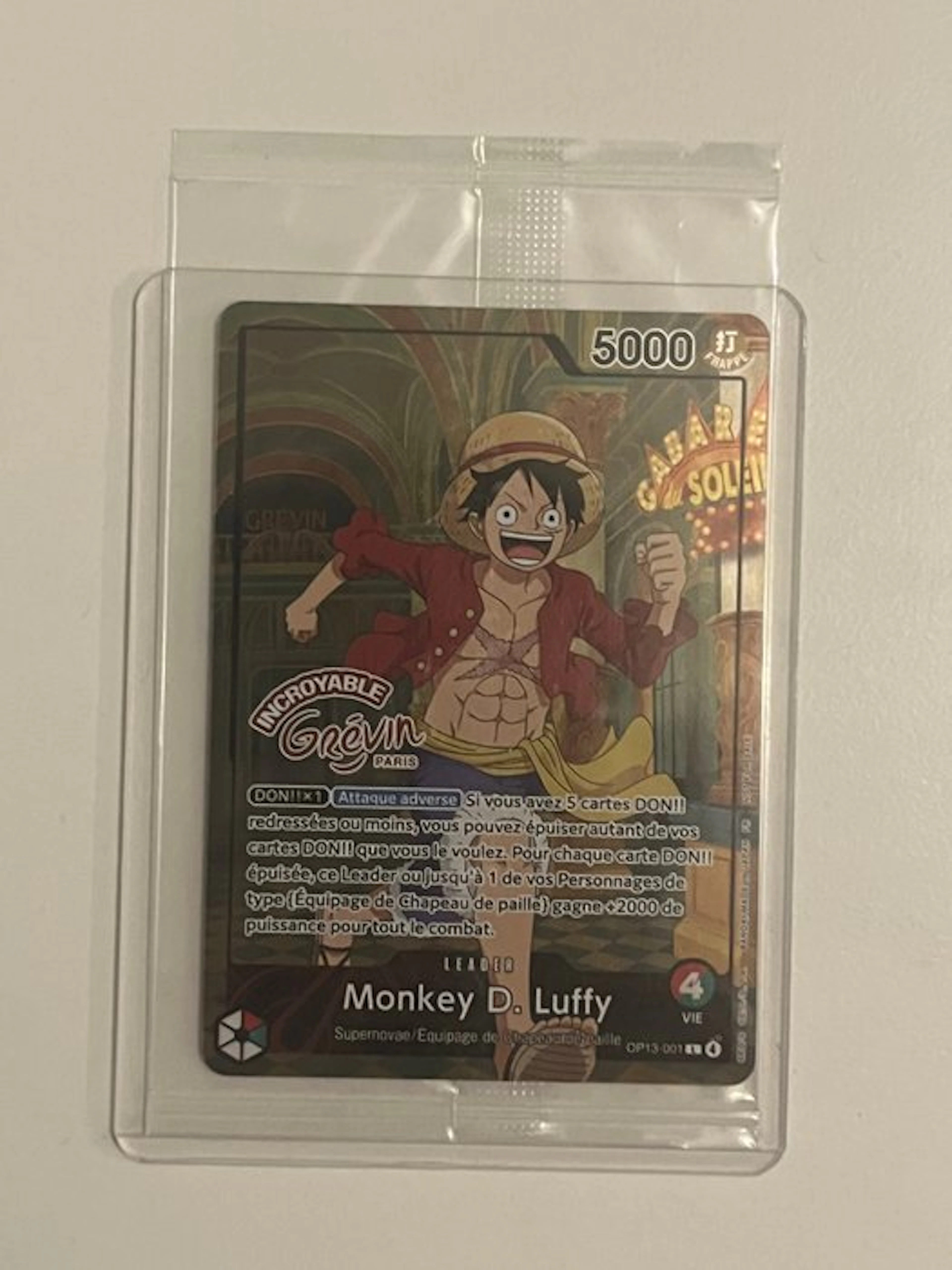 Bandai - 1 Card - One Piece - Monkey D