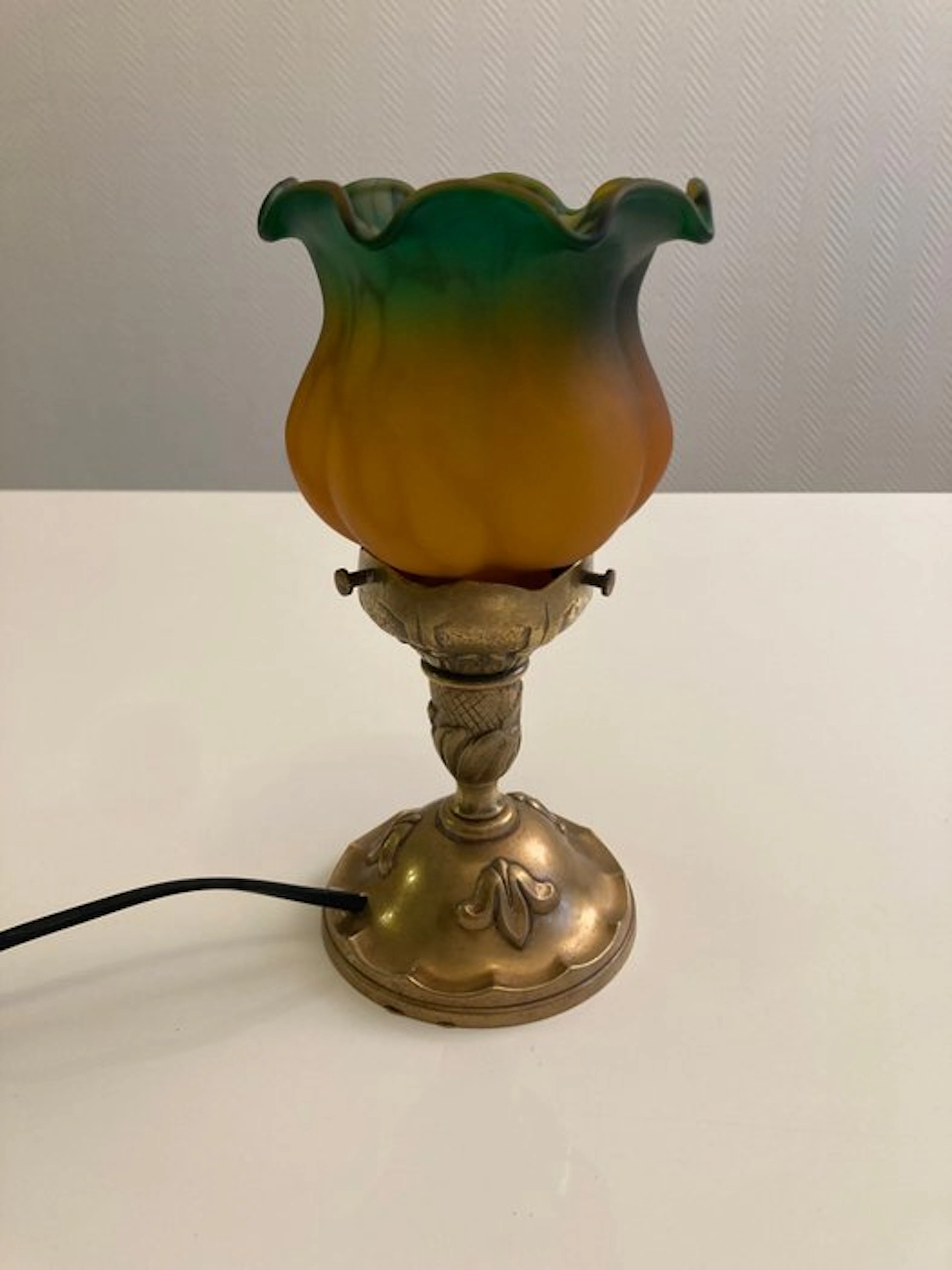 Nightstand - Bronze, Glass - Art Nouveau - France