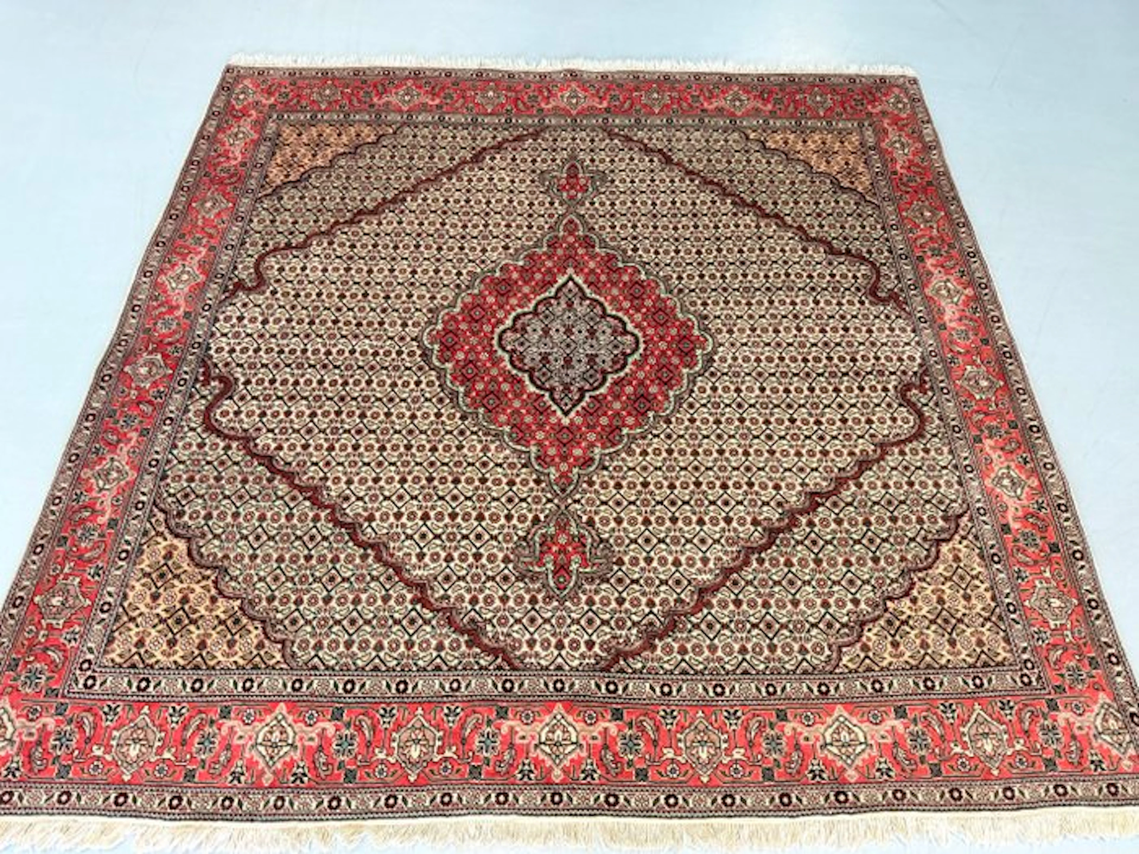 Tabriz Mahi - Rug - 202 cm - 198 cm