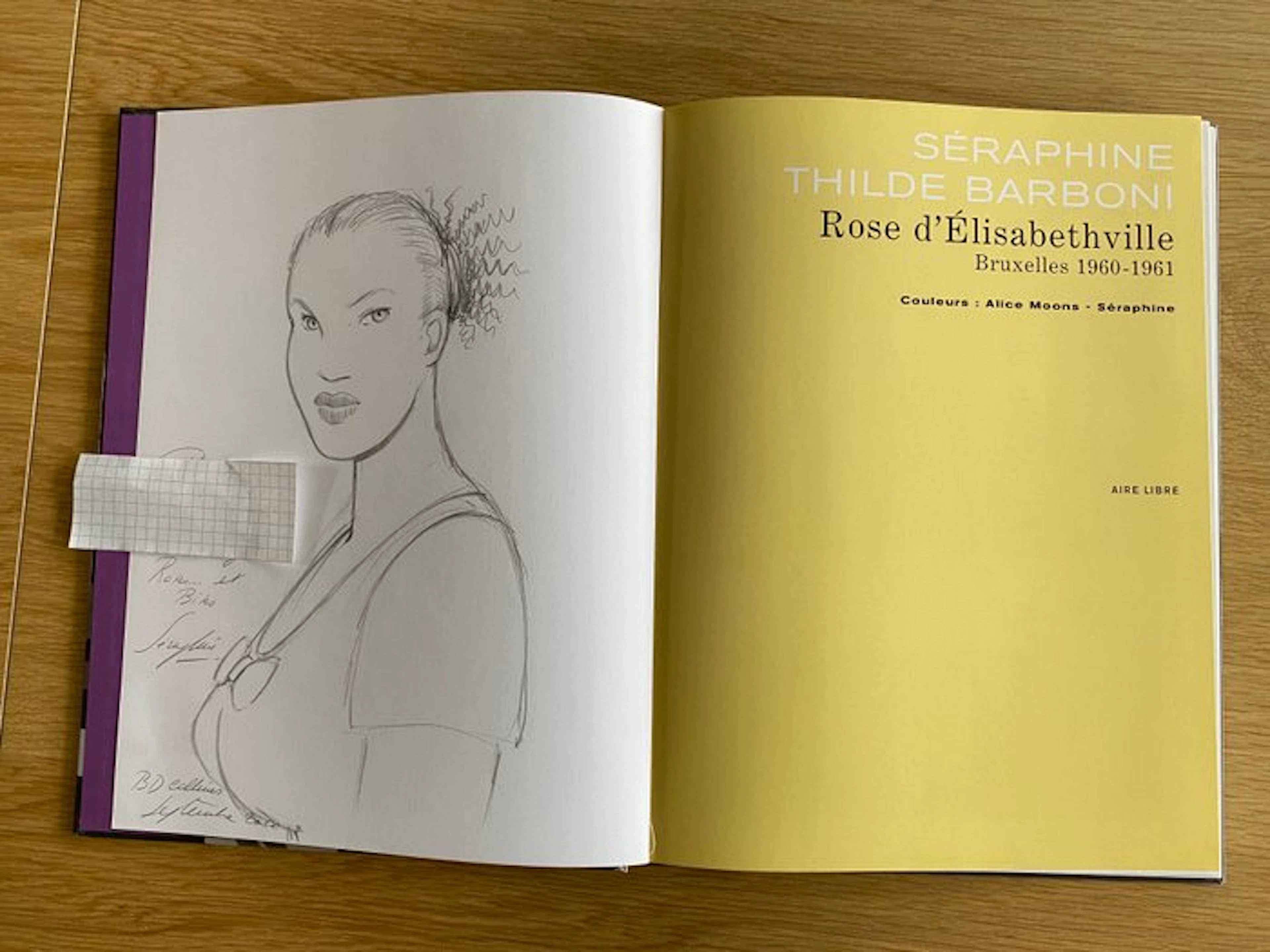 Rose d'Elisabethville + dédicace - C - 1 Album - First edition - 2010