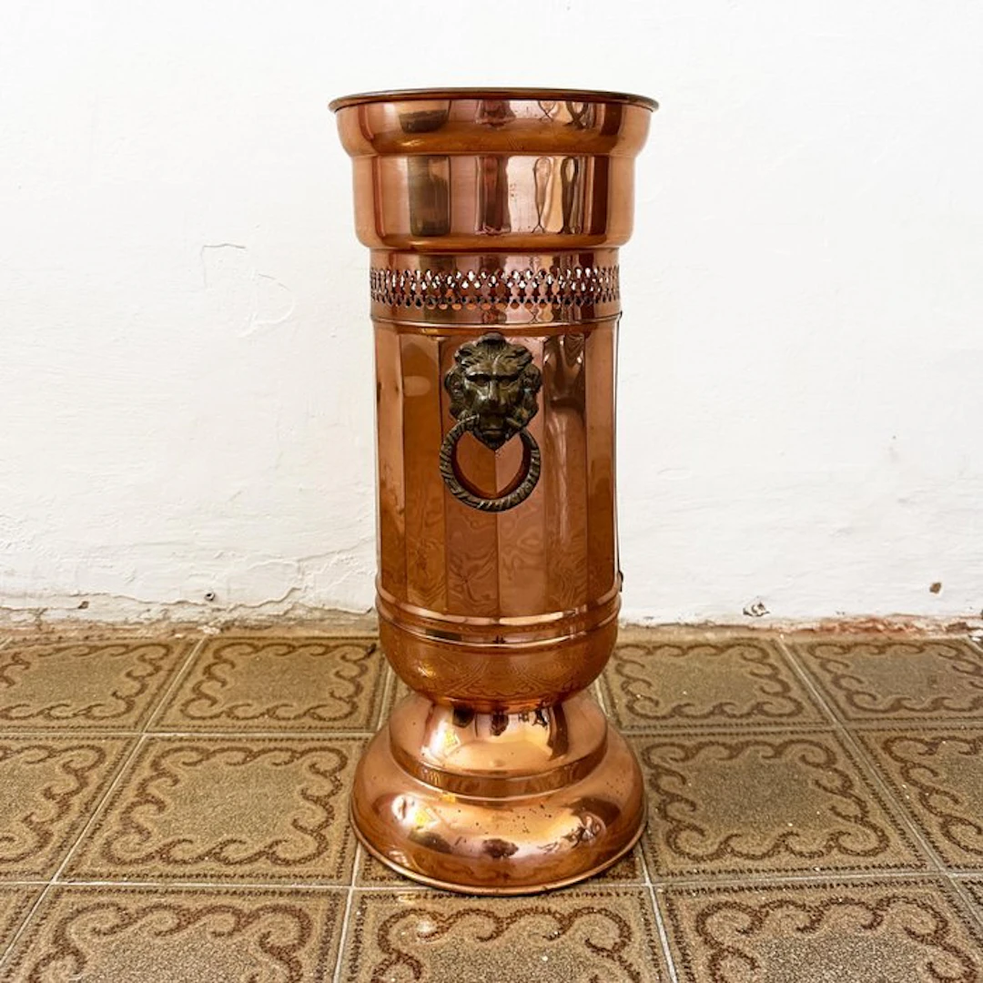 Umbrella stand/rack - Copper - Vintage Umbrella Stand