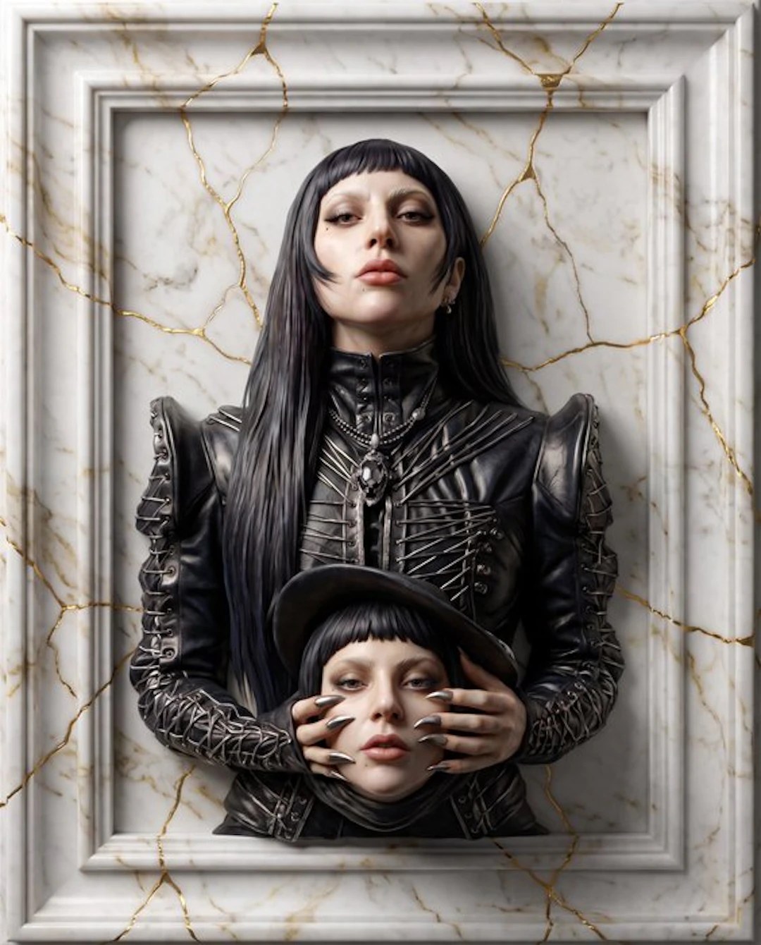 Makayhos - [Canvas | Digital Art] Gothic Queen - Double Soul - 1/1