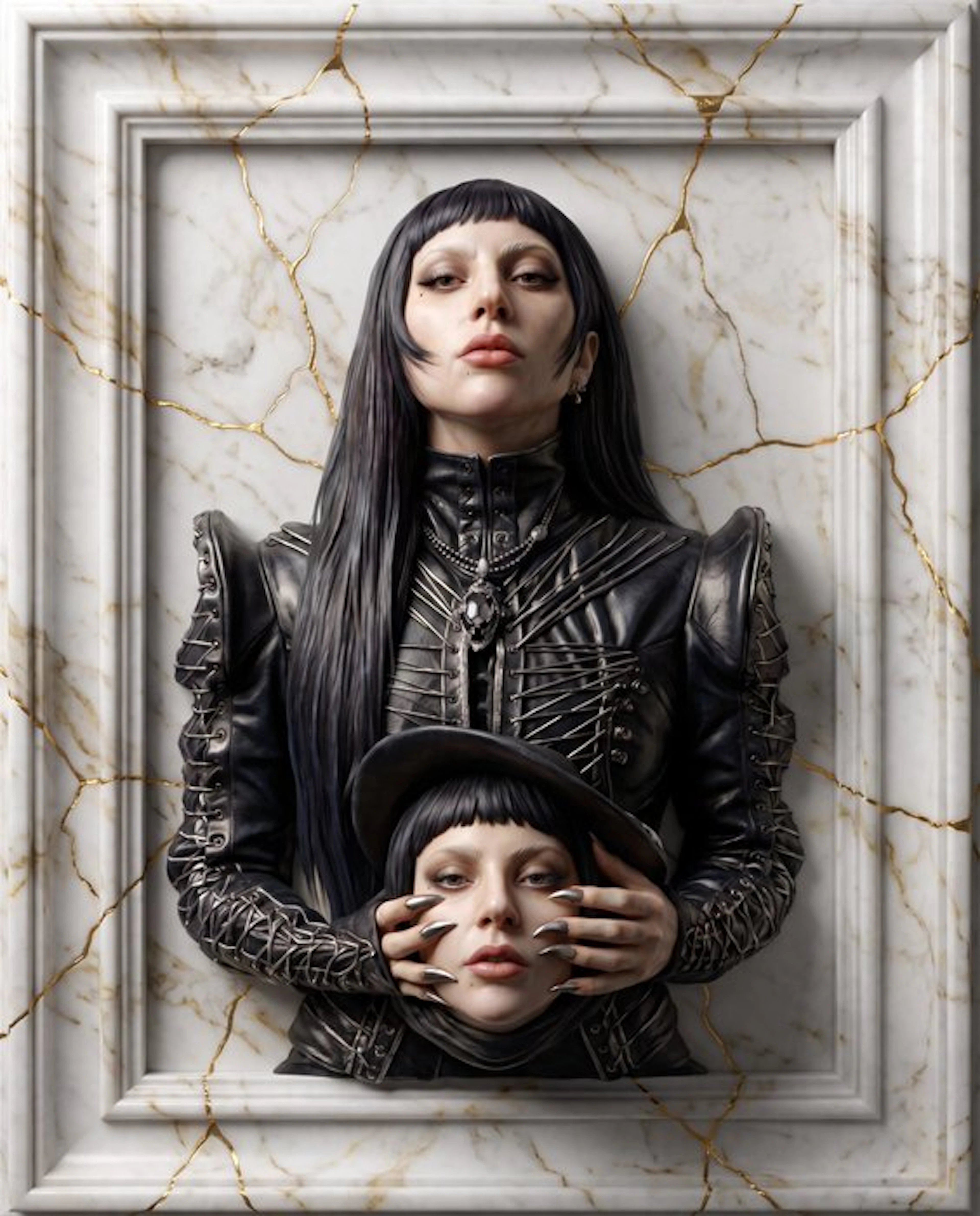 Makayhos - [Canvas | Digital Art] Gothic Queen - Double Soul - 1/1
