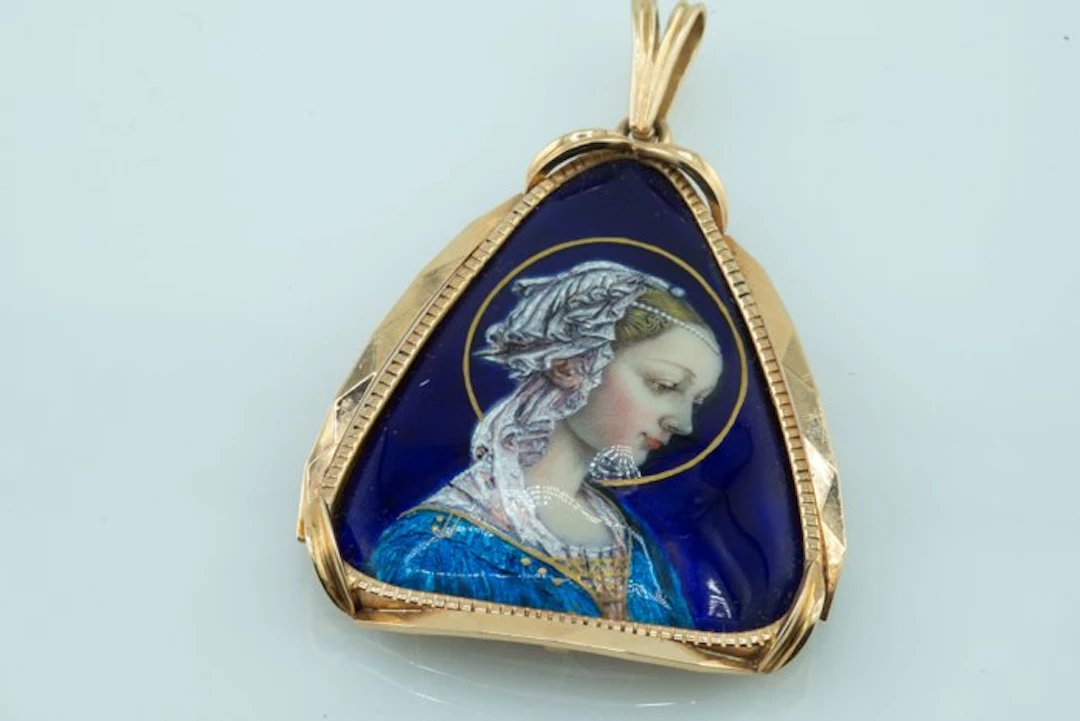 Pendant - 18 kt. Yellow gold