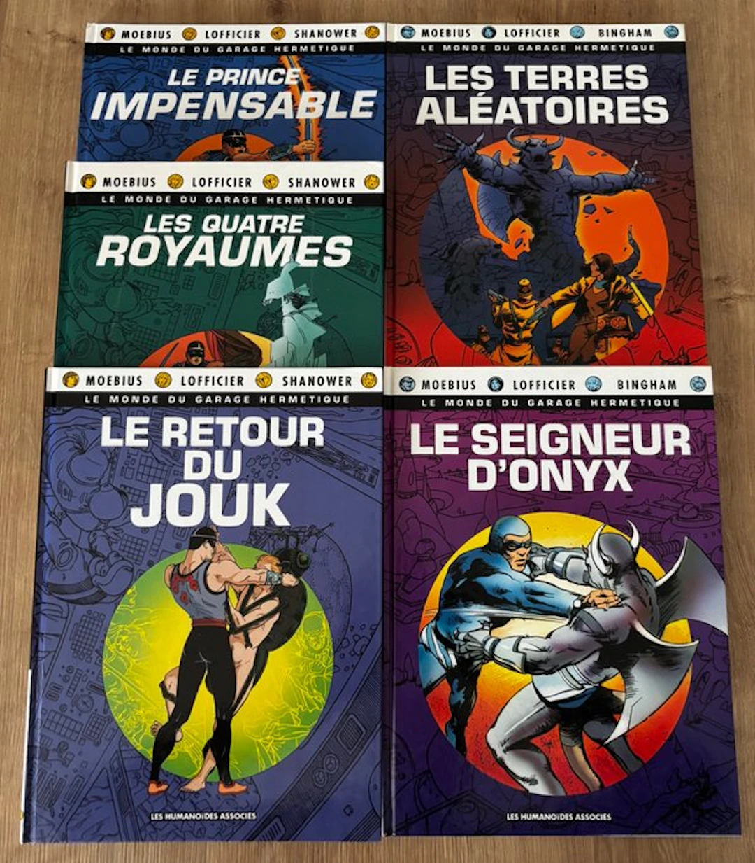 Le Monde du Garage Hermetique T1 à T5 - Série complète...