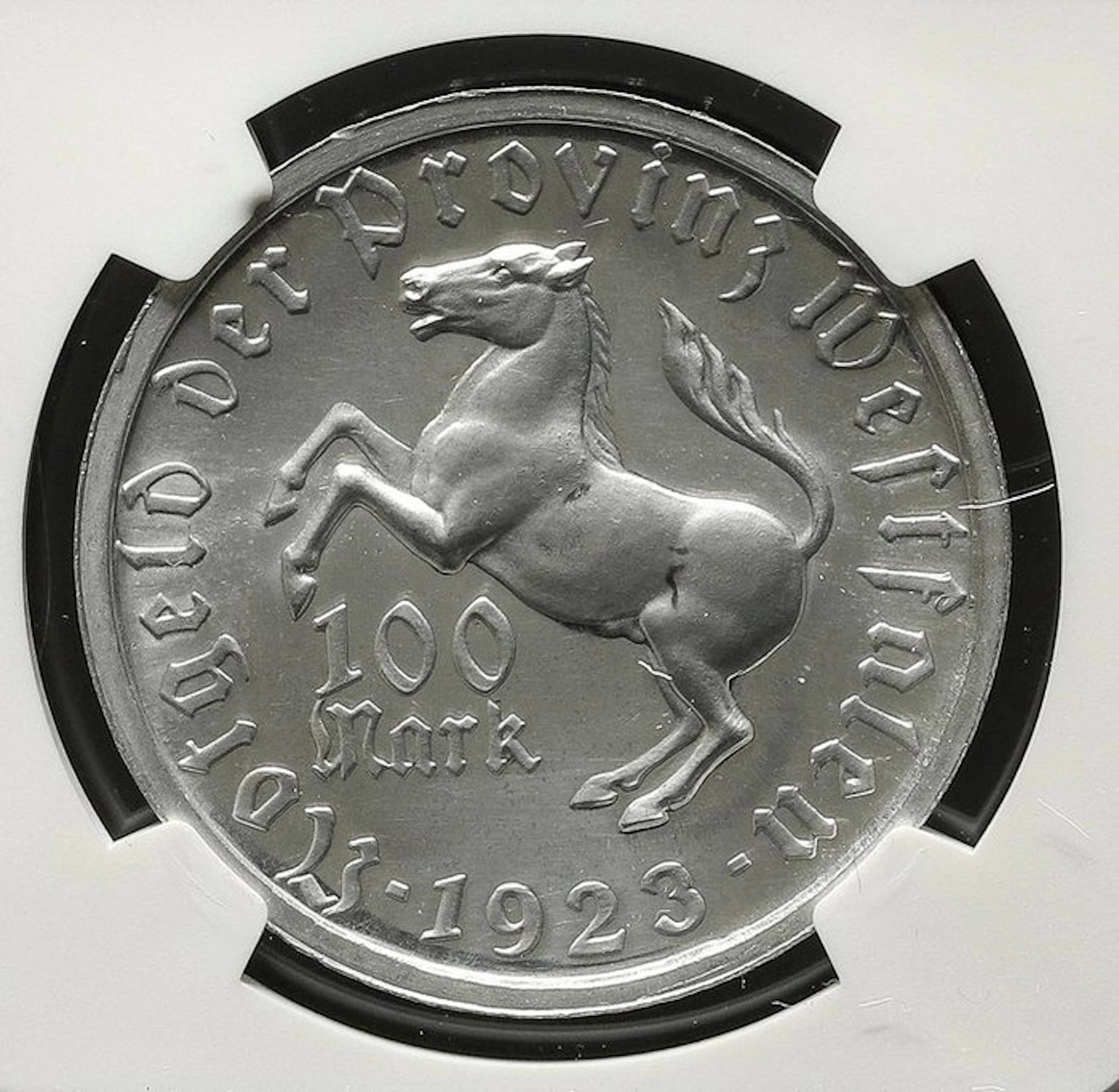 Germany, Westphalia 100 Mark 1923 - NGC UNC