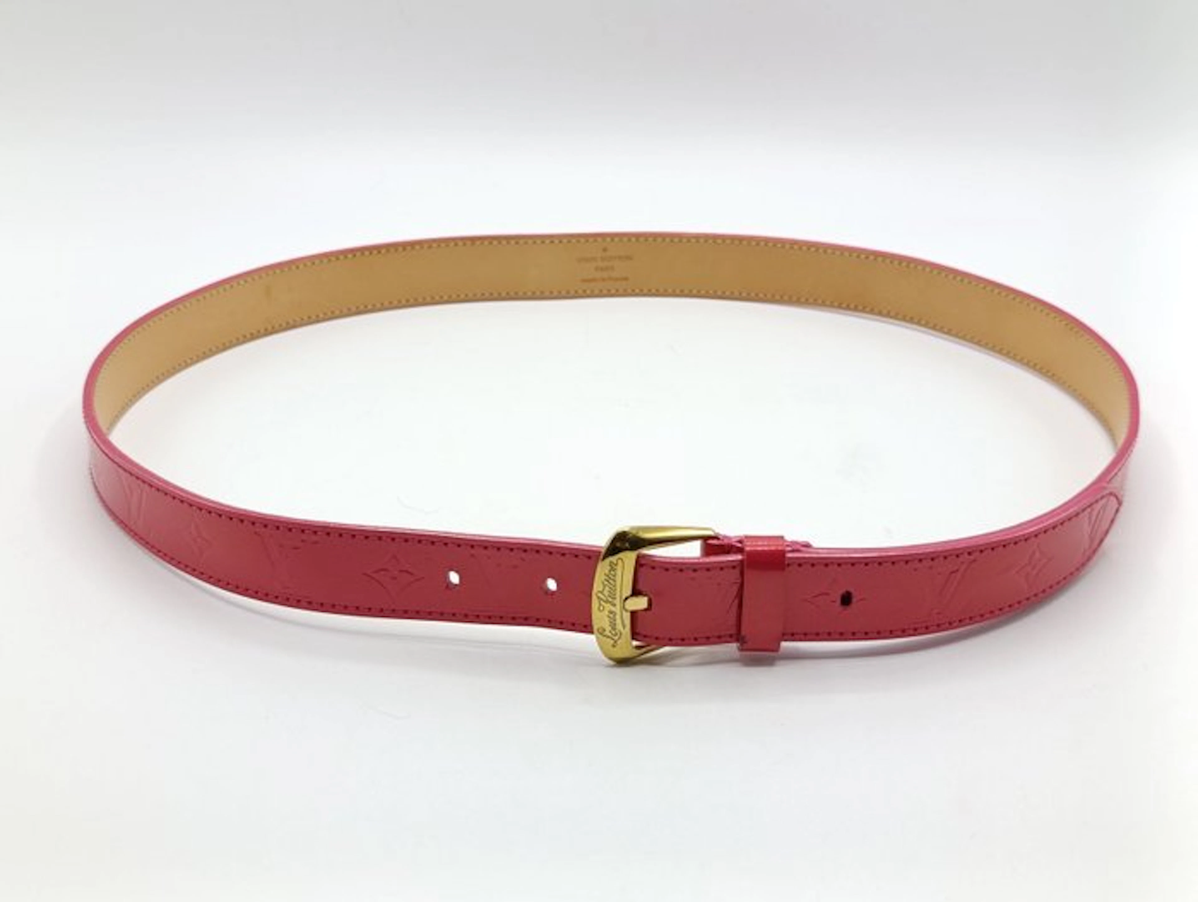 Louis Vuitton - Pink Monogram - Belt