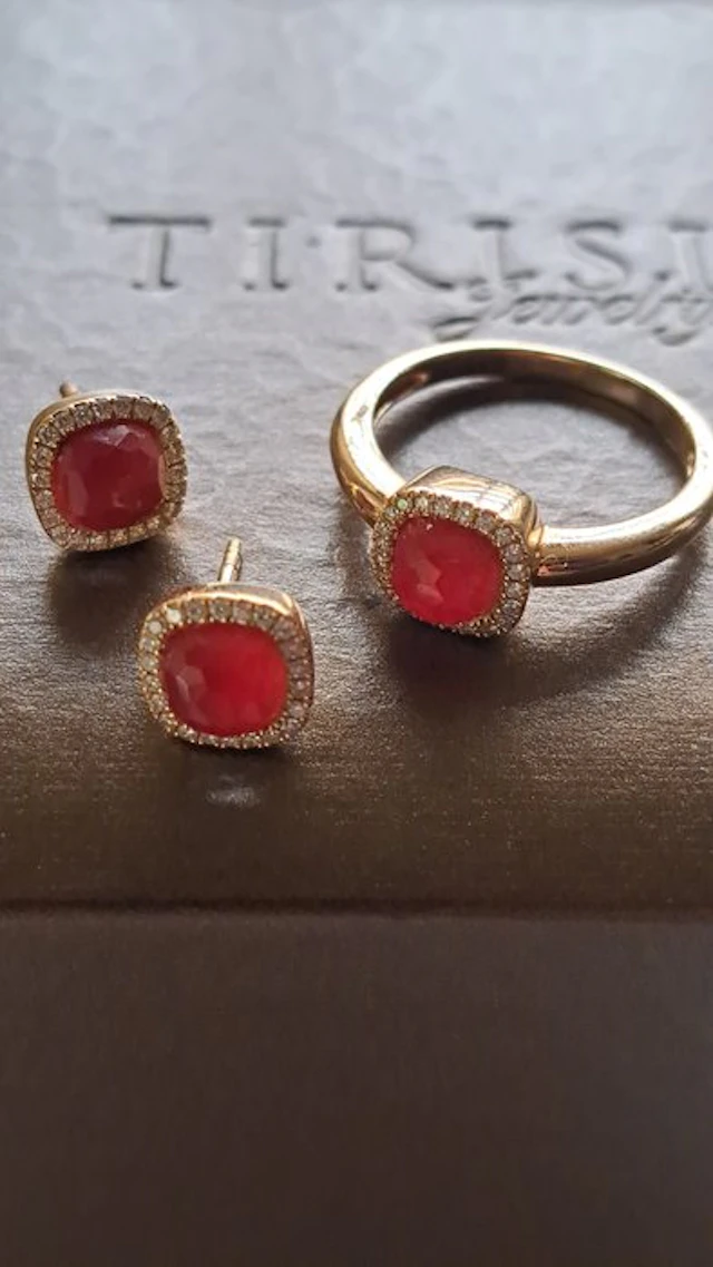 Other brand - 2 piece jewellery set - 18 kt
