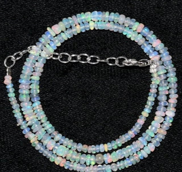Opal AAA Natural Mineral Necklace 34 Carats- 9 g - (1)