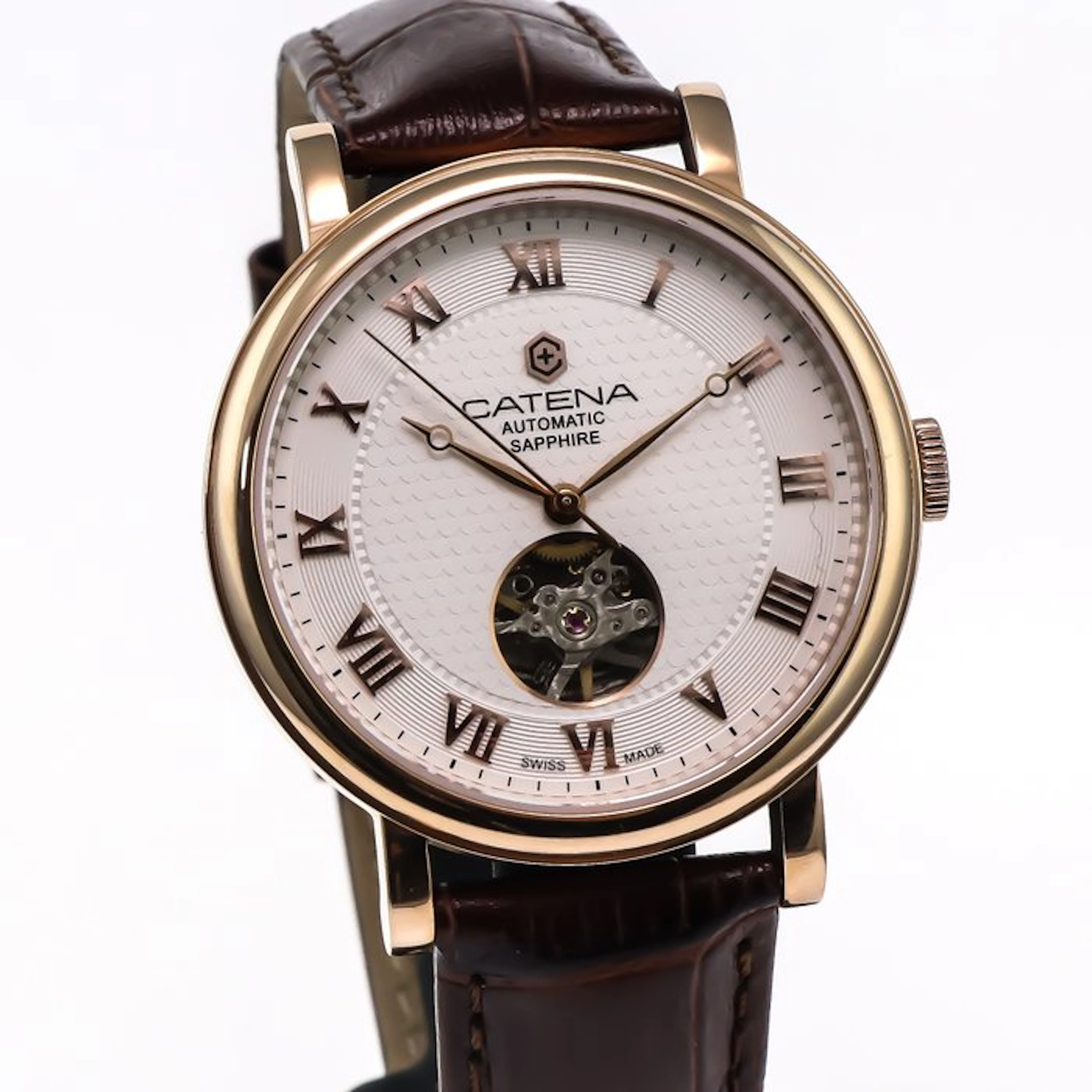 Catena - Automatic Swiss Watch Open Heart - CAH023 - No...