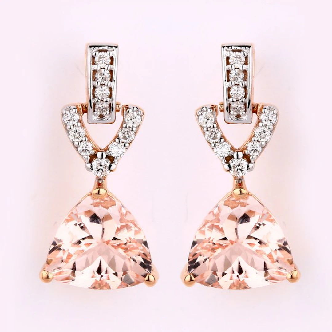 No reserve price - Earrings - 14 kt