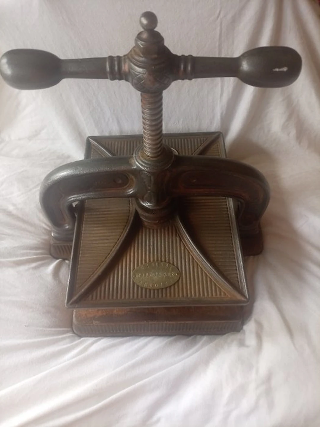 Presse de Notaire Fin XIX - Press Antique