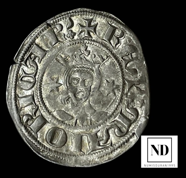 Kingdom of Majorca. Sanç I de Mallorca. Dobler 1311/1324
