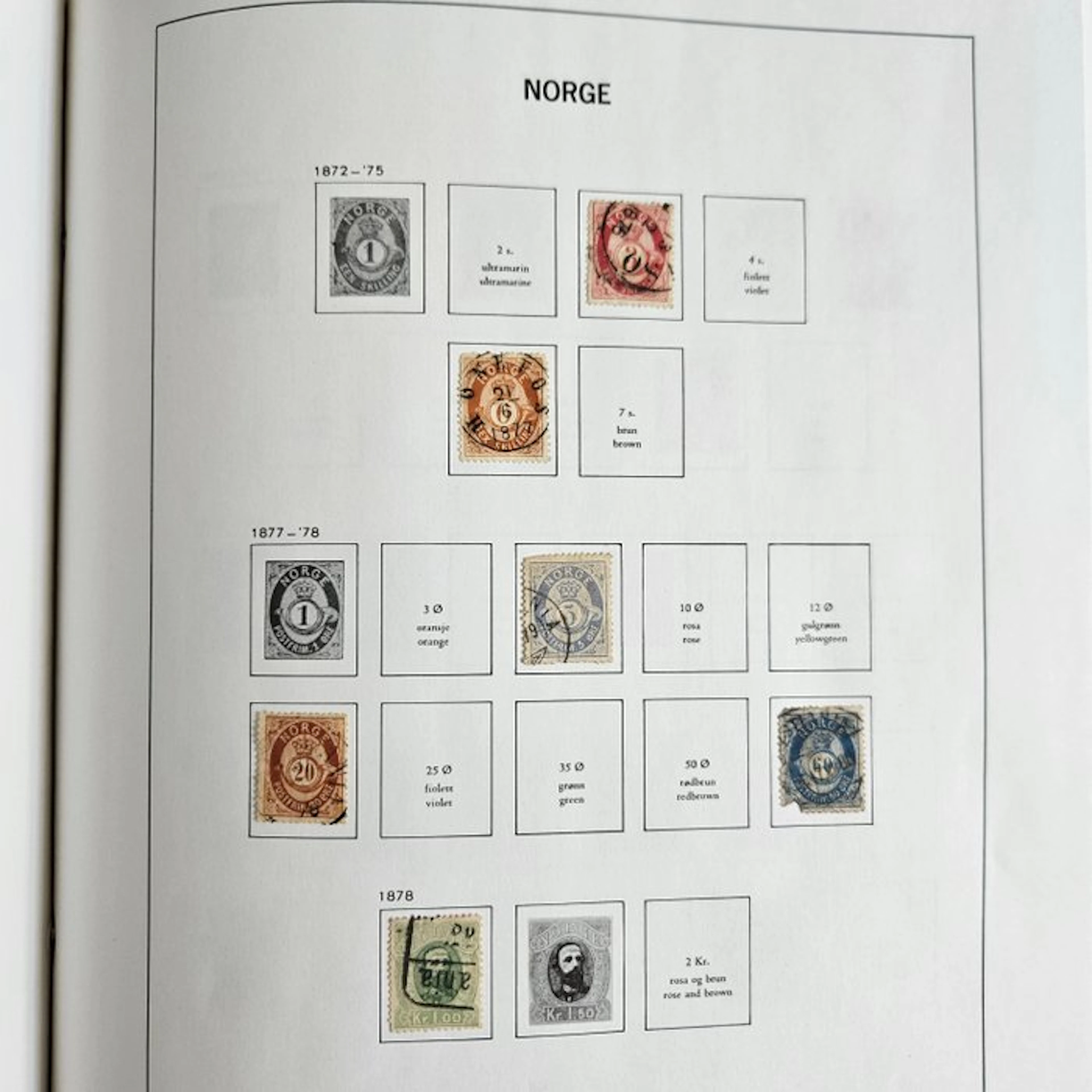 Norway 1856/1990 - Norway stamp collection