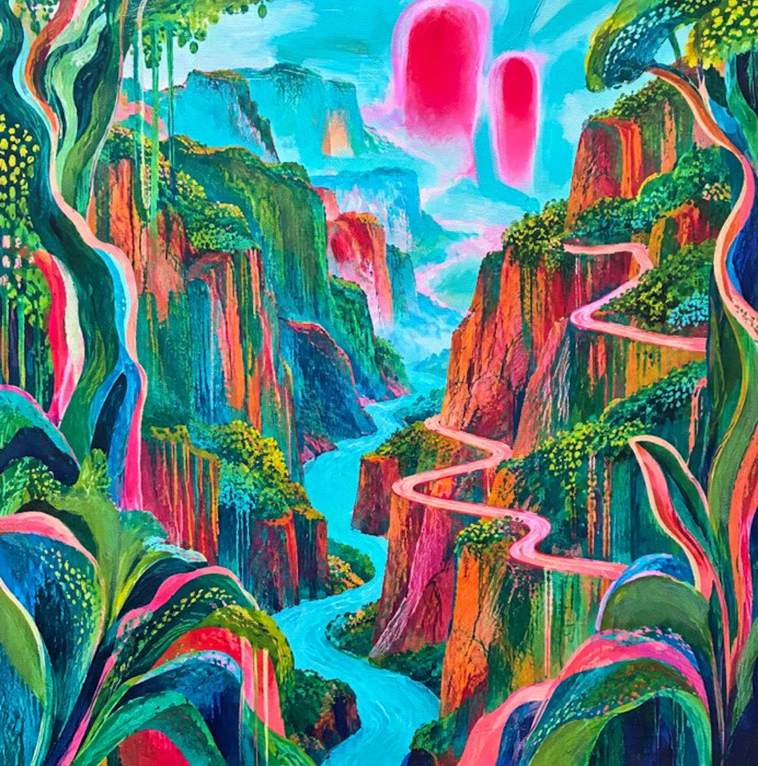 IRIS - Pink Road Through the Canyon