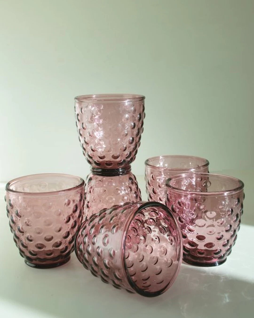 IVV - Maryana Iskra - Drinking set - Murano glass - Set of six glasses