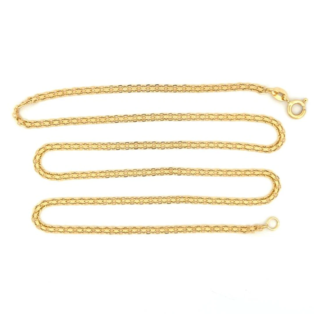 Necklace - 18 kt. Yellow gold - Bismark - 60 cm
