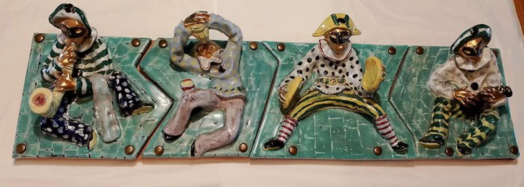 San Polo, Venezia - Otello Rosa - Coat rack - Porcelain