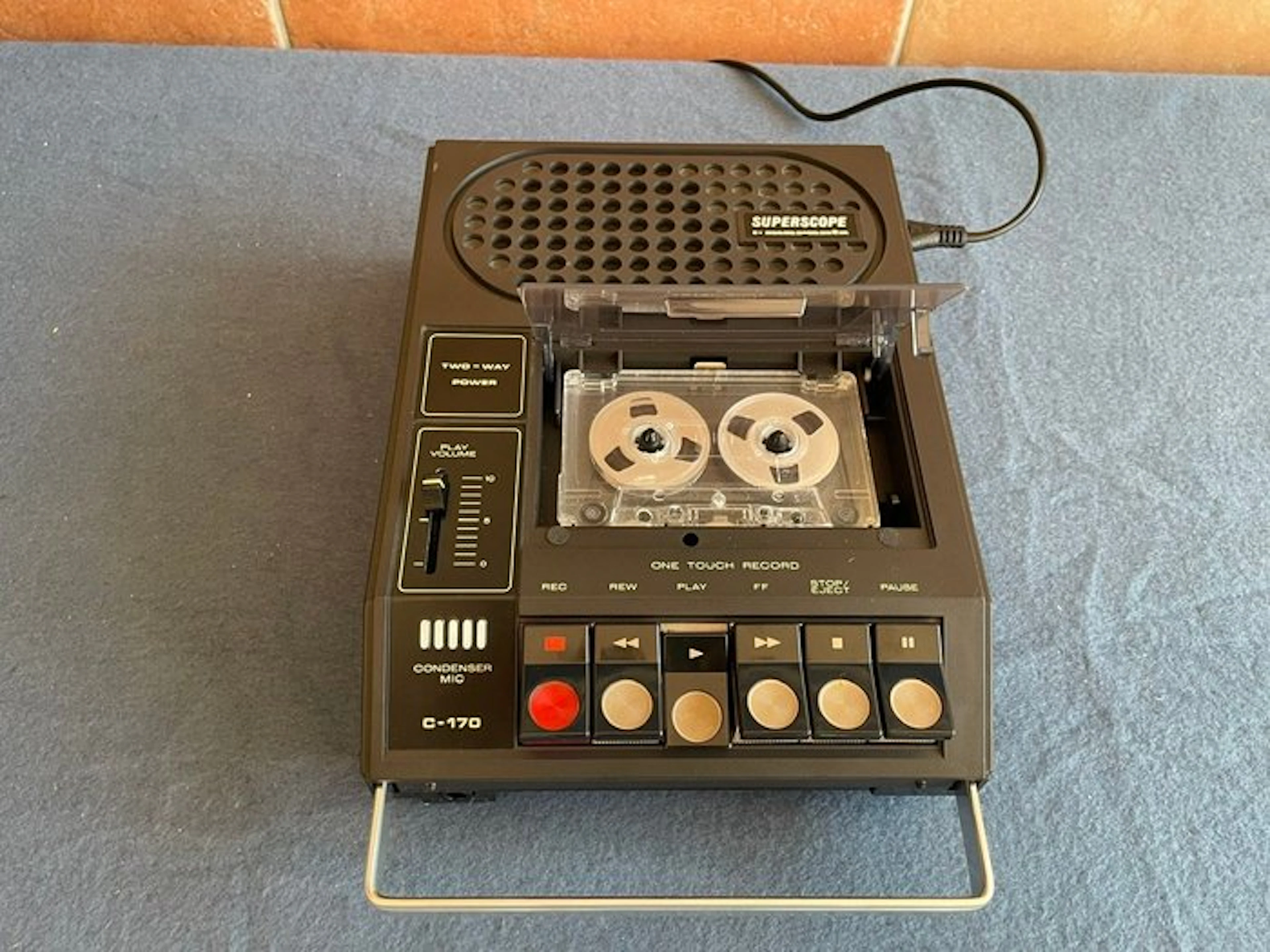 SuperScope - C-170 Portable cassette player