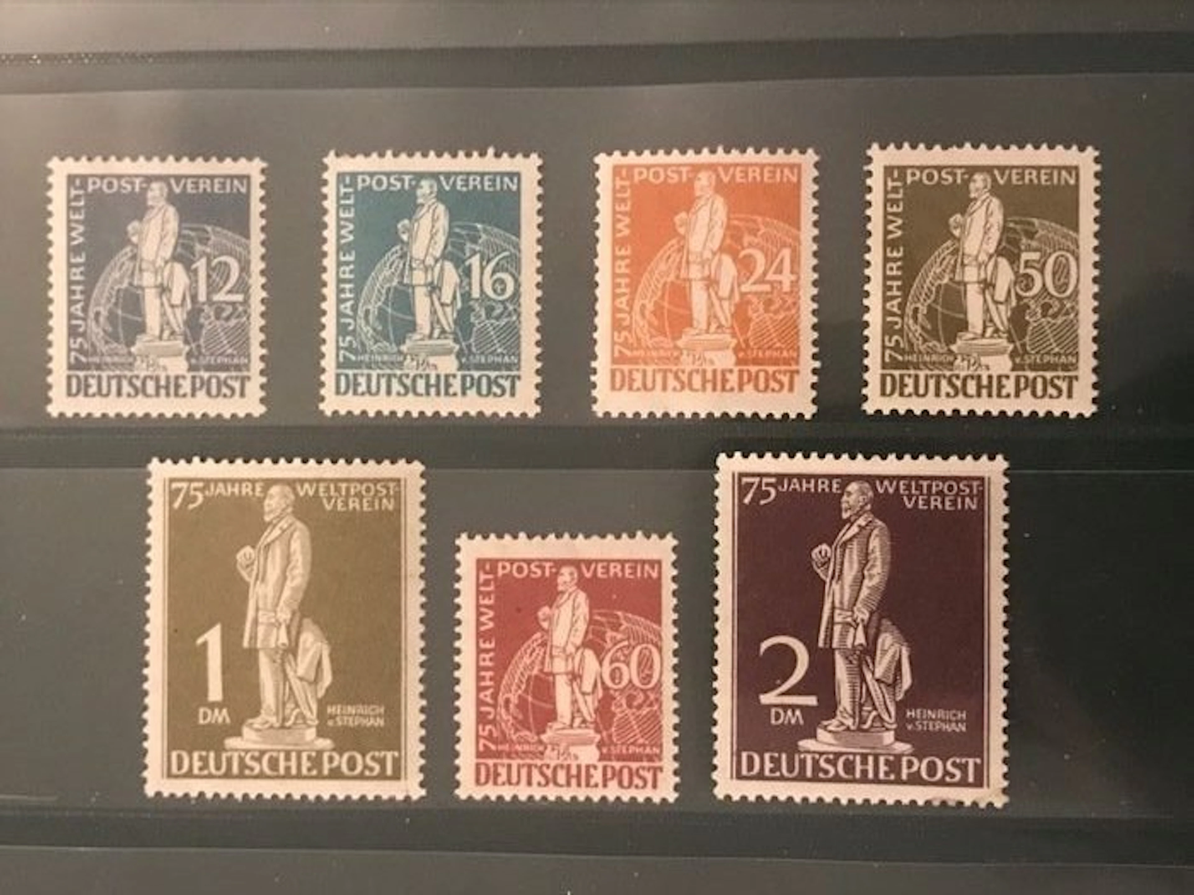 Berlin 1949 - UPU - MNH - Michel 35/41