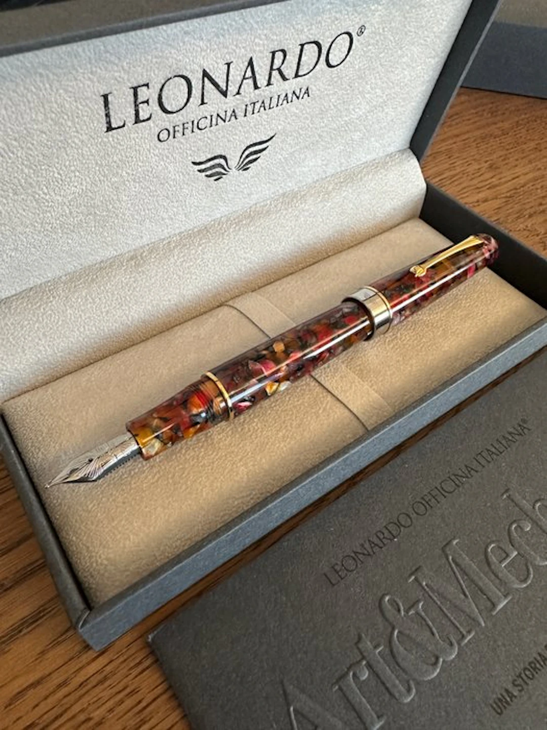 Leonardo Officina Italiana - Virtuosa millefiori - Fountain pen