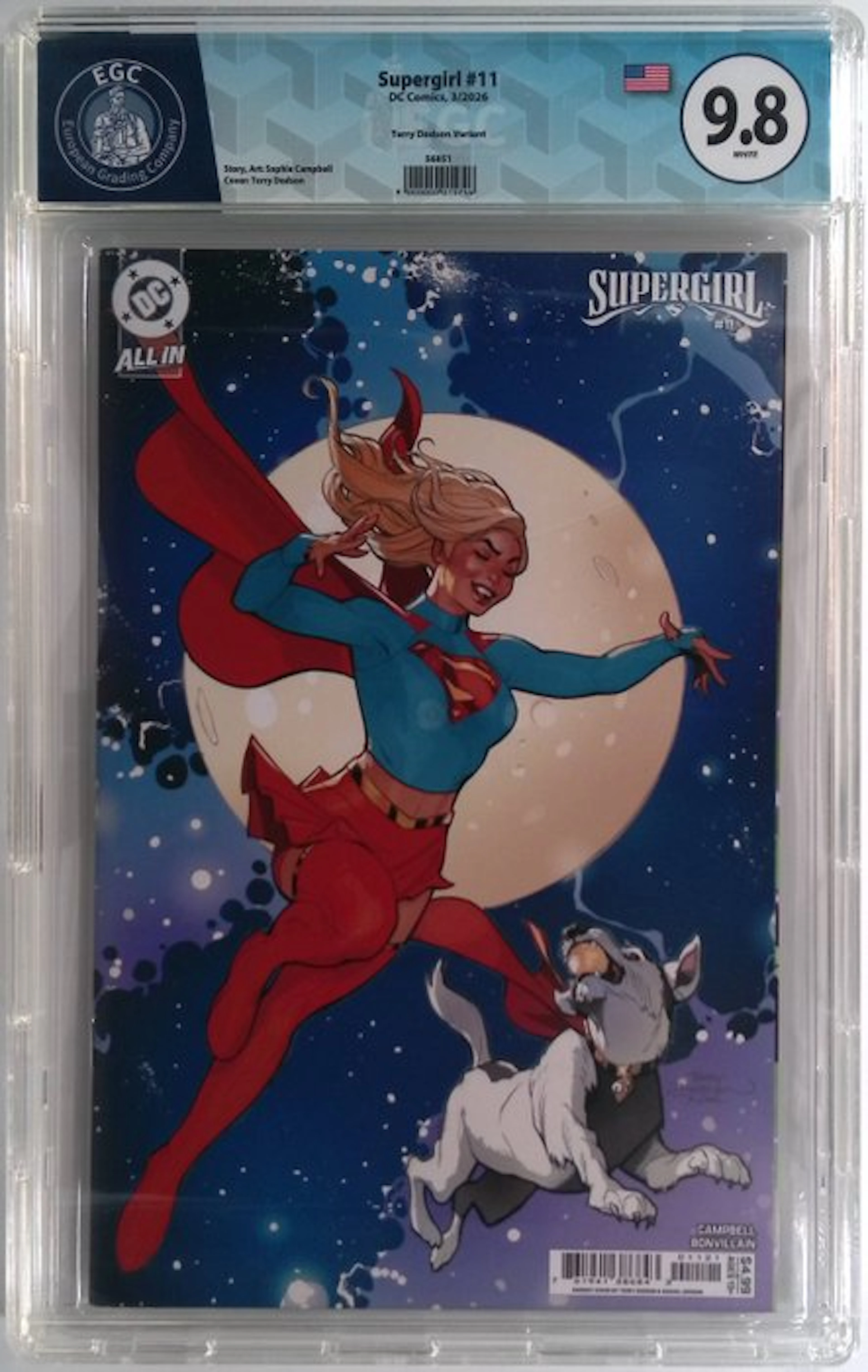 Supergirl #11 - EGC 9.8 - 1 Graded comic - First edition - 2026