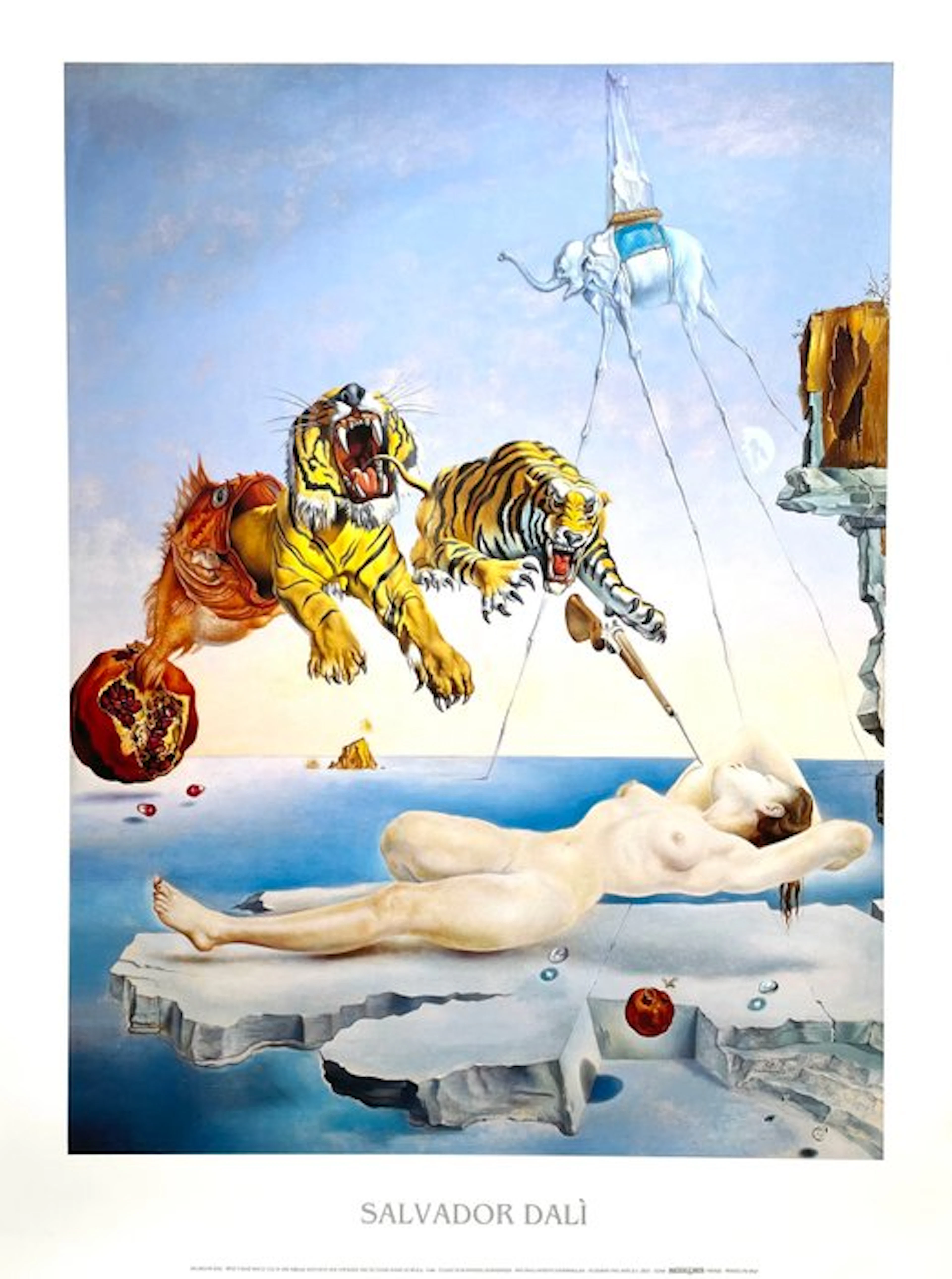 Salvador Dalí (after) - Rêve Causé par le Vol d’une...