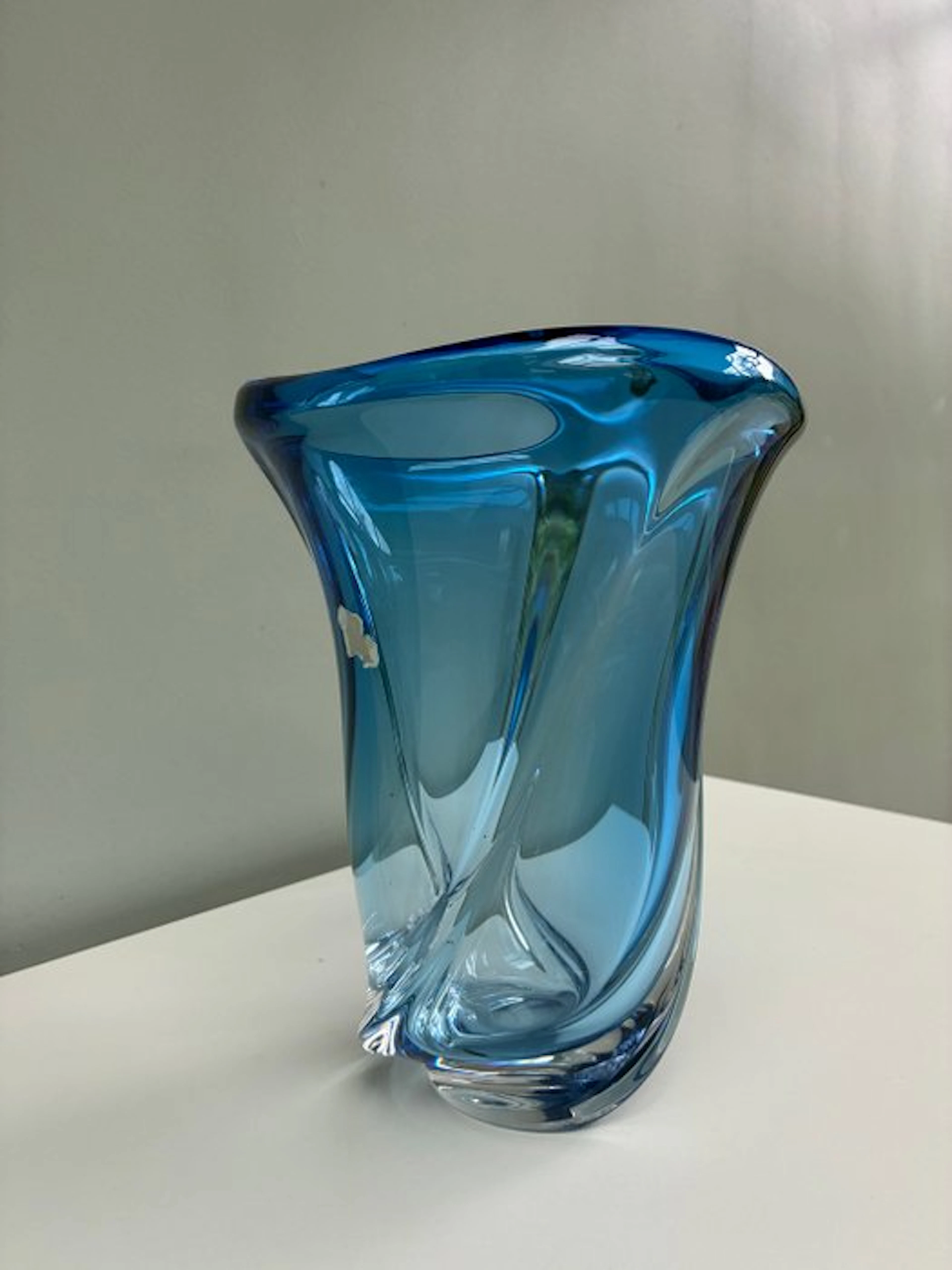 Val Saint Lambert - Vase - Mulette - Crystal