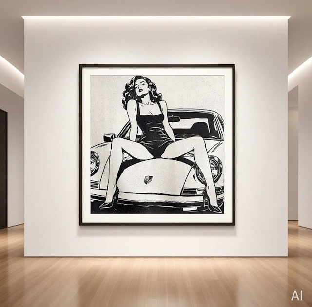 Timo Wedell - Porsche Nudes - XL - Timo‘s Lichtenstein